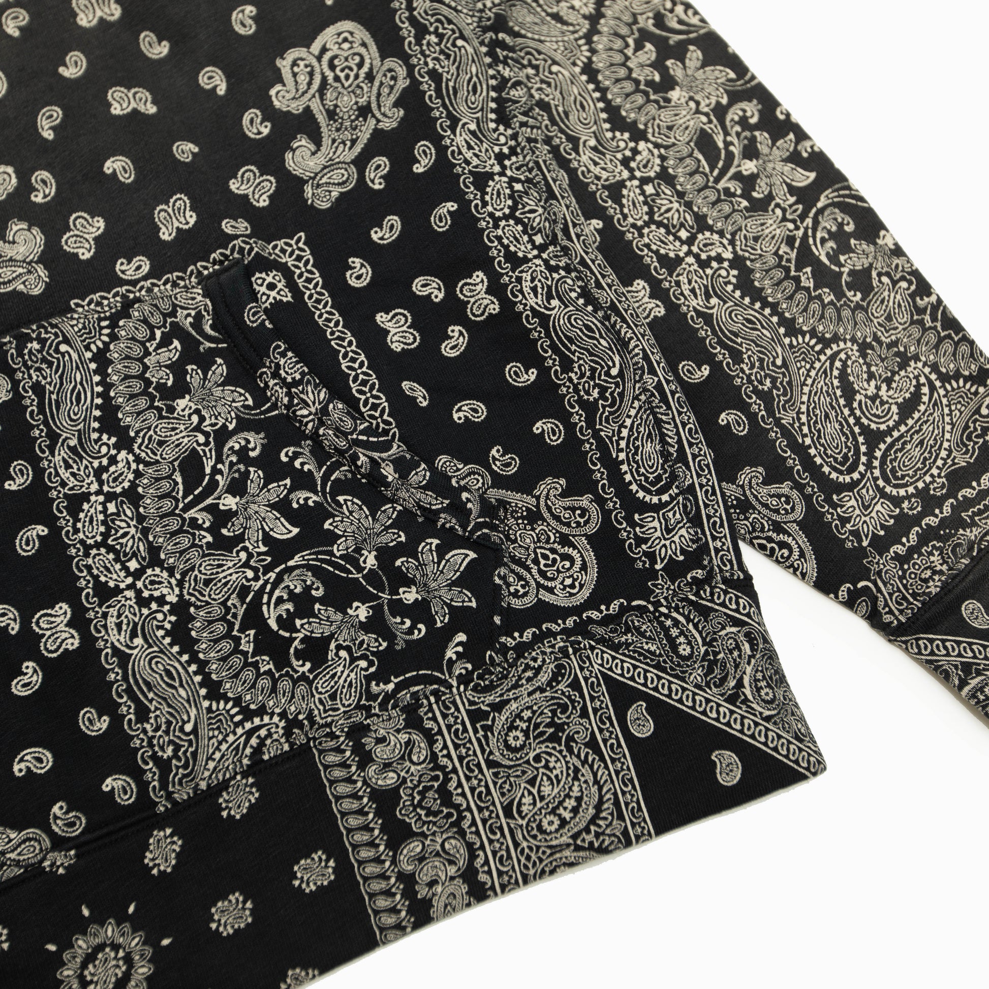POLO RALPH LAUREN Bandana Print Fleece Hoodie