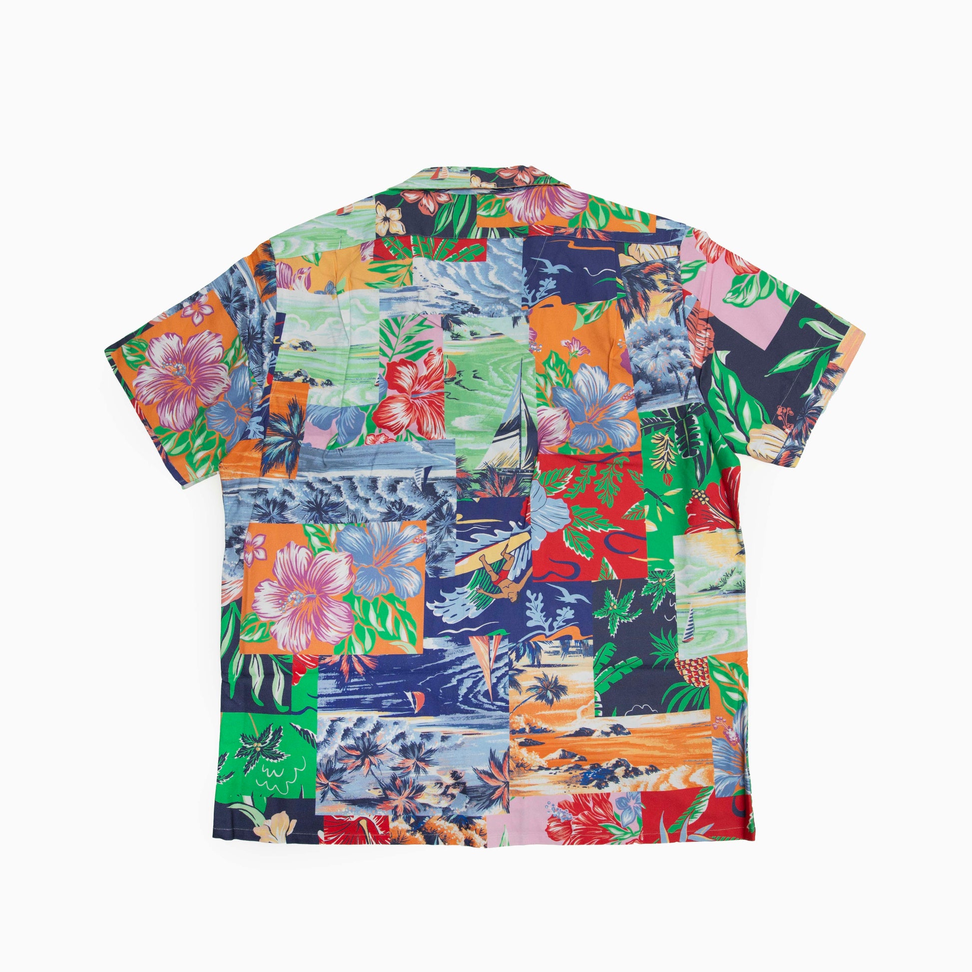 Polo Ralph Lauren Classic Fit Beach Bazaar Patchwork Shirt