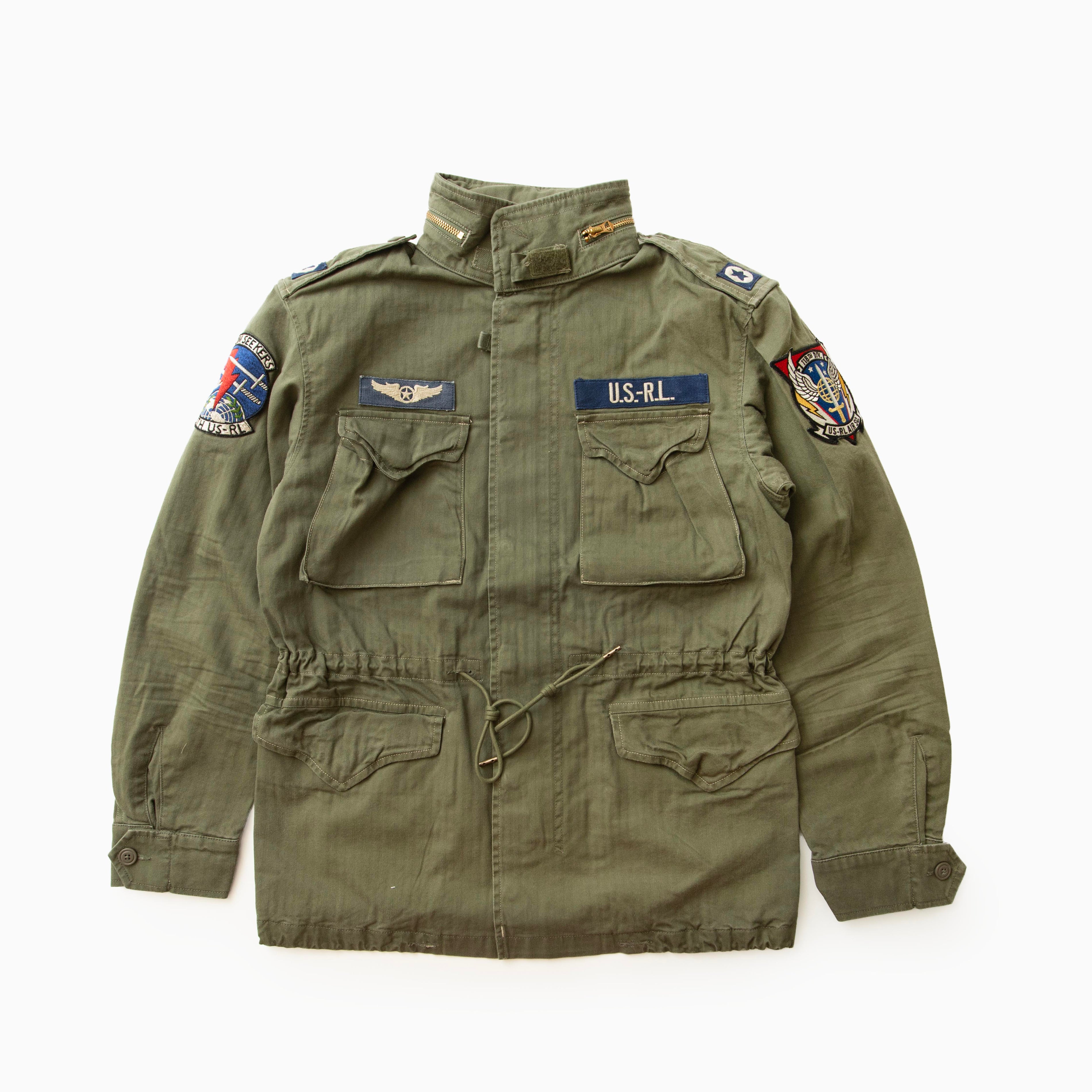 Polo Ralph Lauren HERRINGBORNE CANVAS JACKET