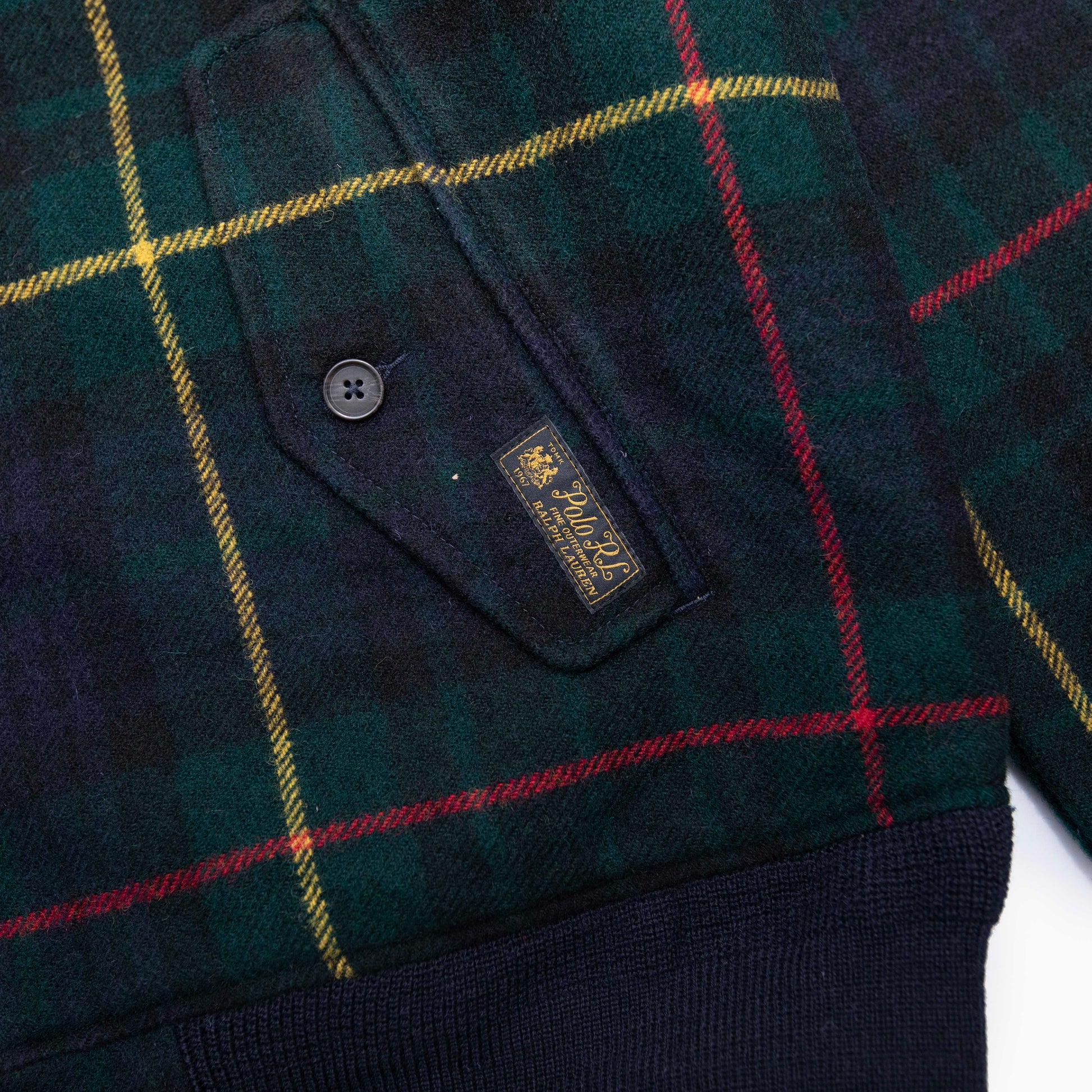 POLO RALPH LAUREN blackwatch swingtop jacket