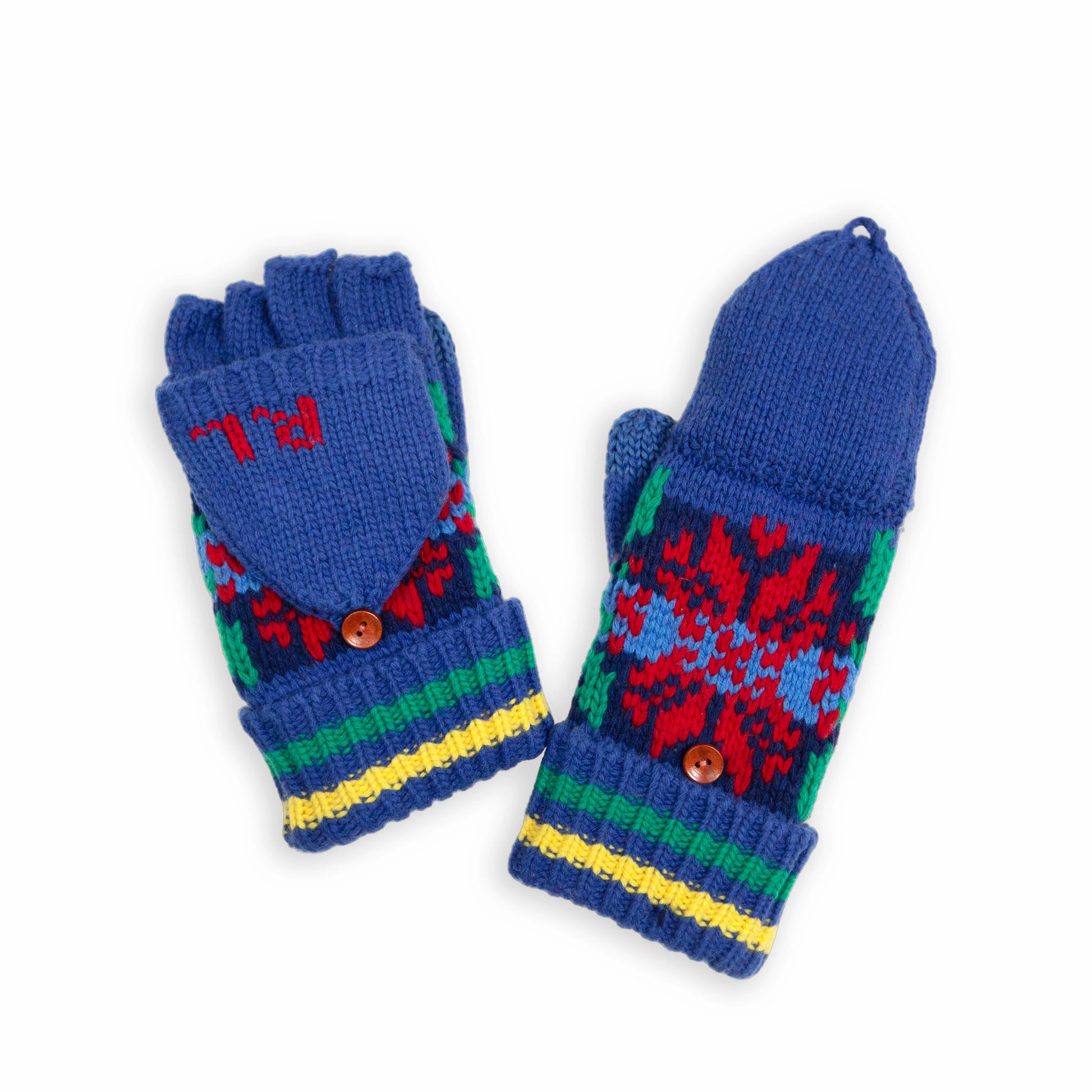POLO RALPH LAUREN Jacquard Convertible Gloves