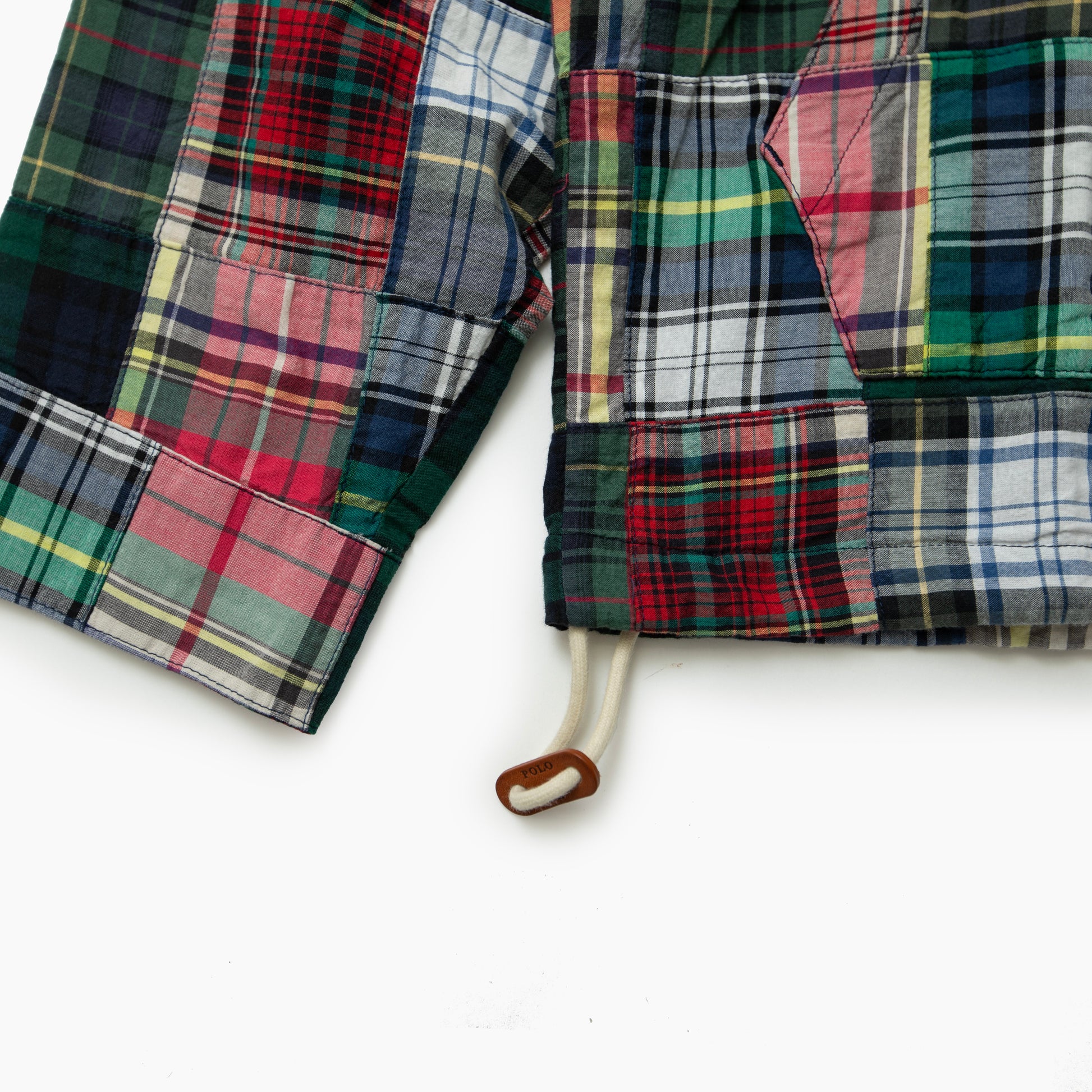 Polo Ralph Lauren Mens Multicolor Patchwork shirts jacket