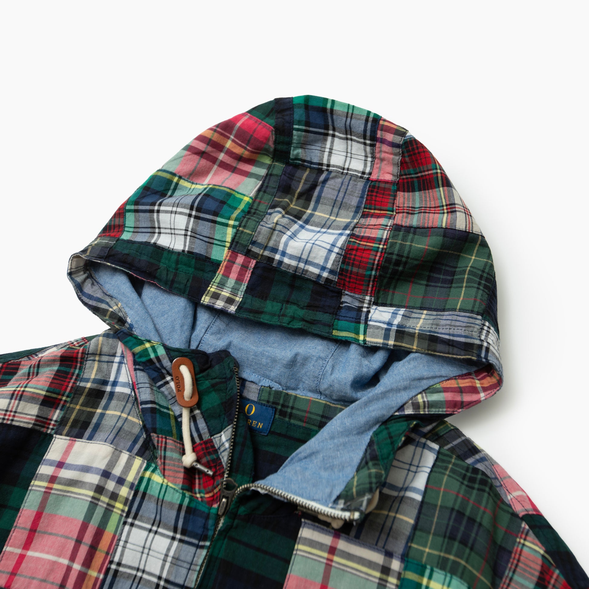 Polo Ralph Lauren Mens Multicolor Patchwork shirts jacket