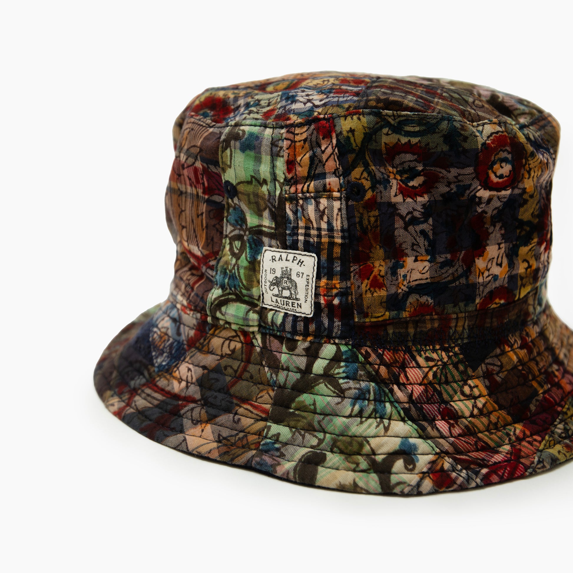Polo Ralph Lauren Reversible Madras-Twill Bucket Hat
