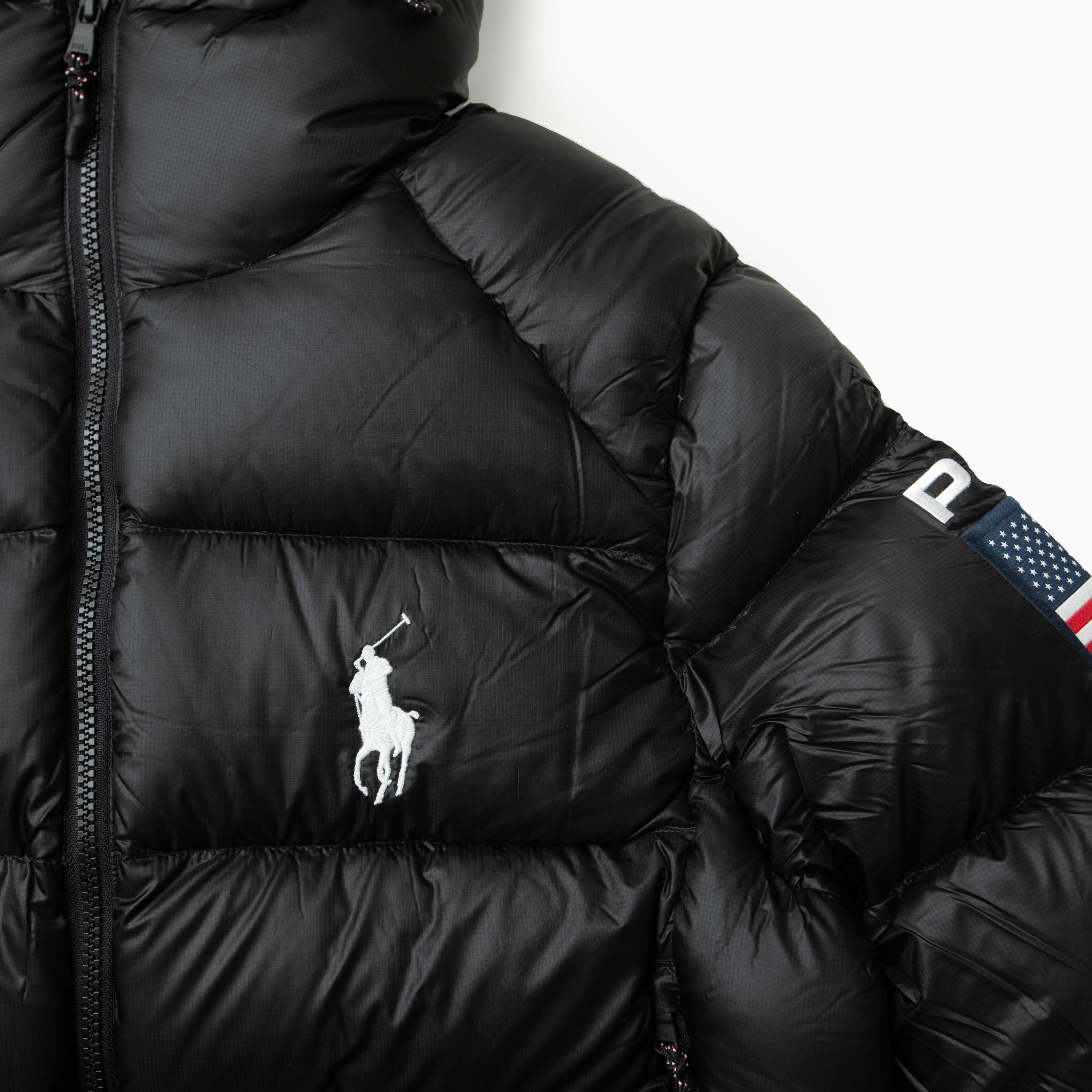 Polo Ralph Lauren Hooded Down Bomber Jacket