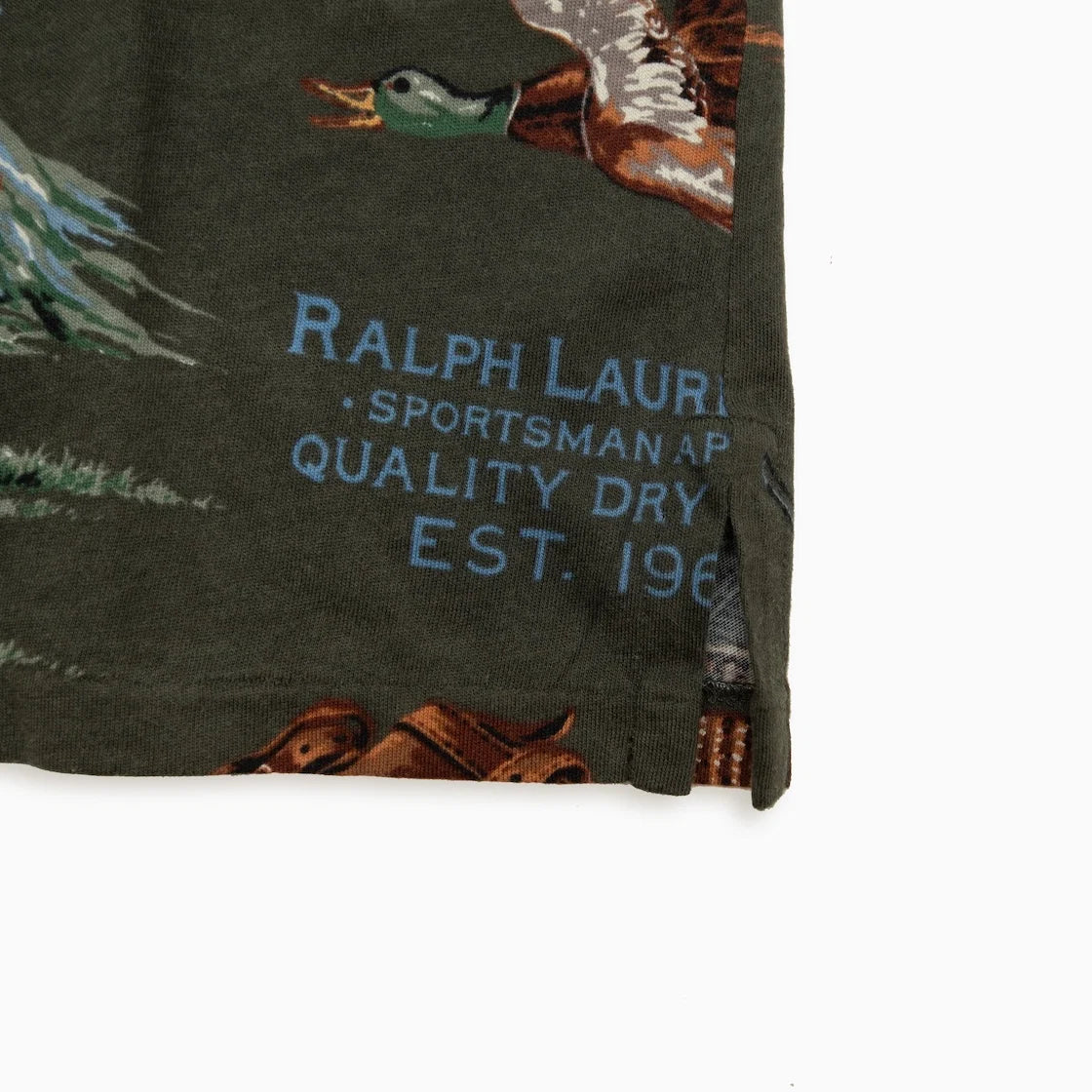 POLO RALPH LAUREN POLO SPORTSMAN Fishing Print Polo Shirt