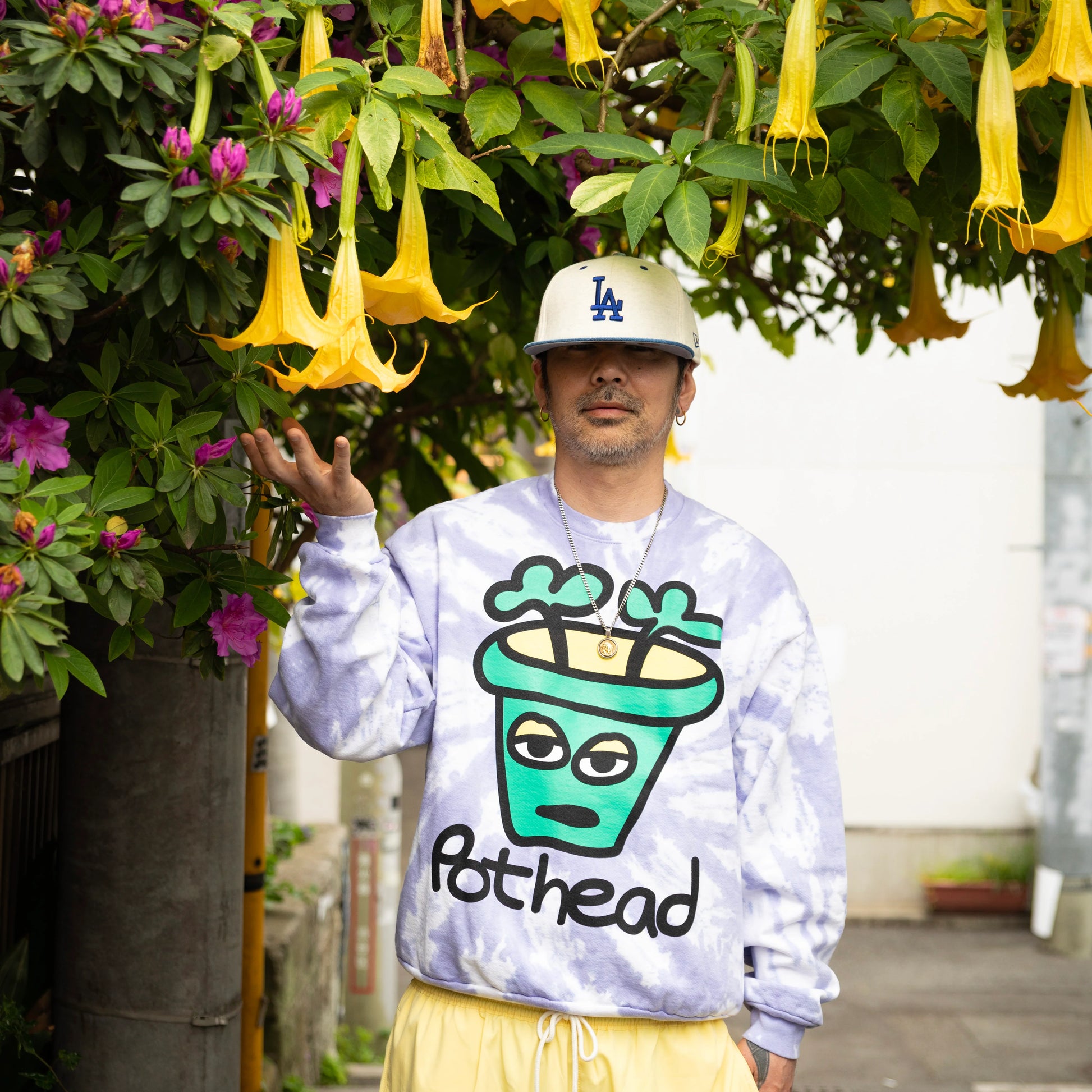 FOR THE HOMIES POTHEAD CREWNECK