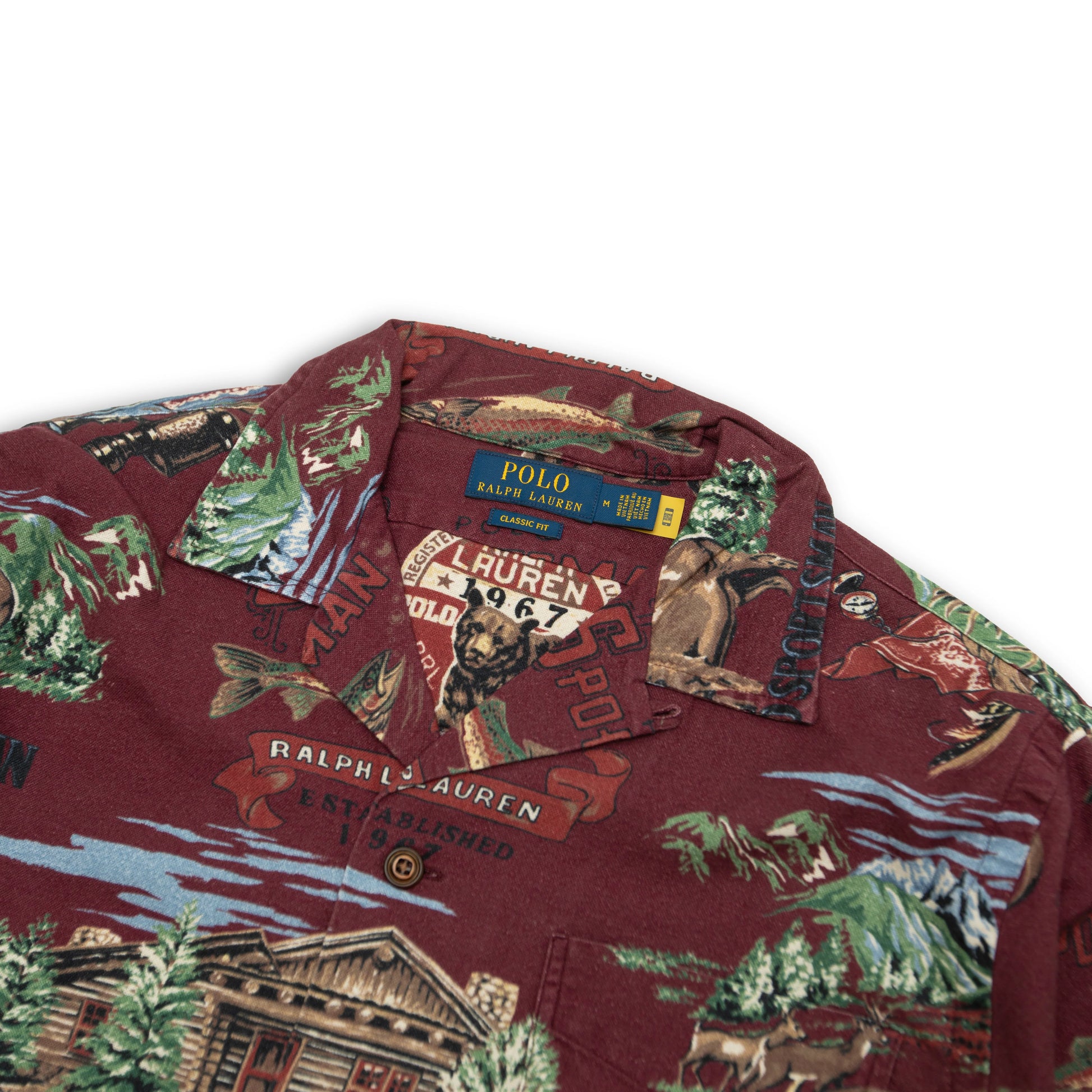 POLO RALPH LAUREN POLO SPORTSMAN Hunting Print Shirt