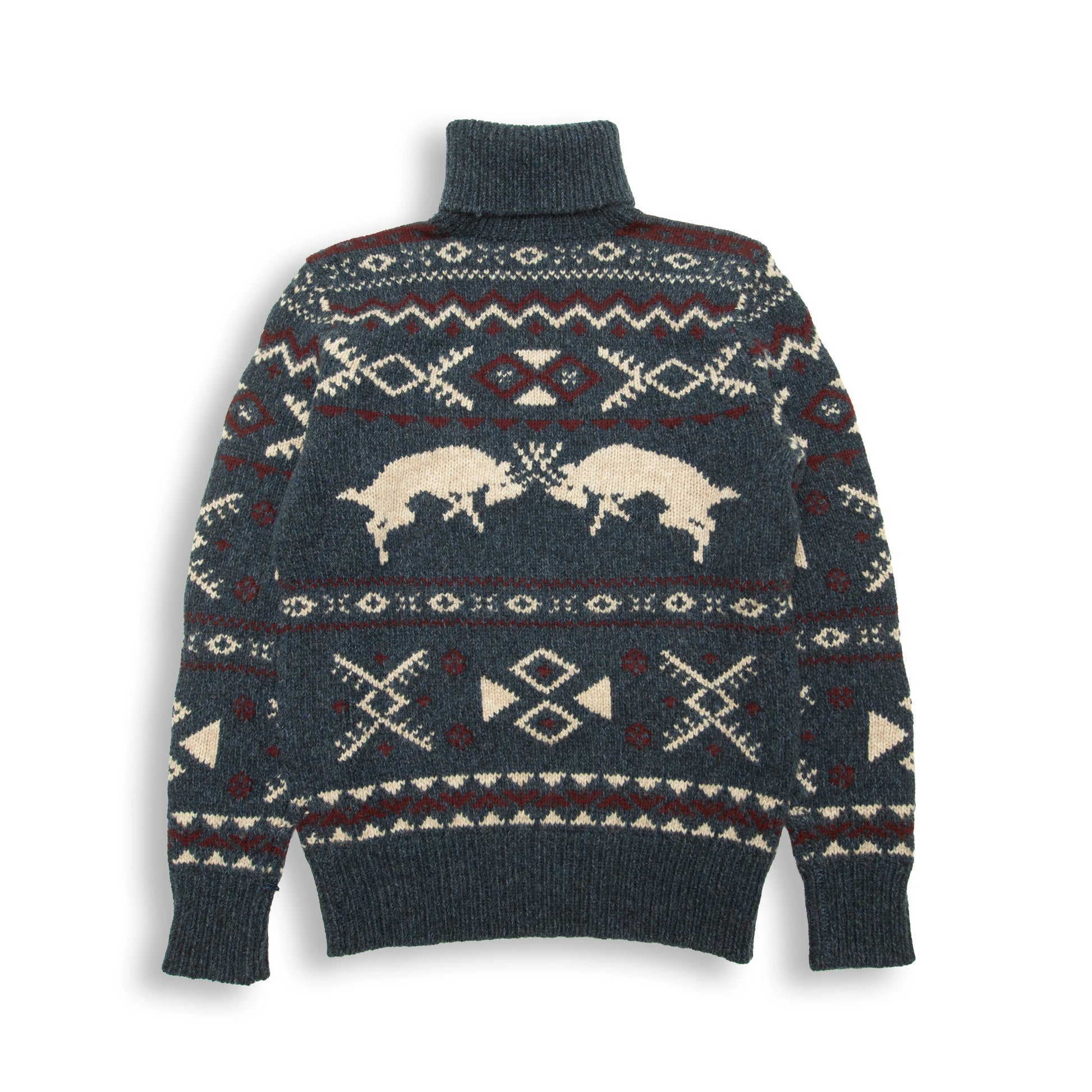 POLO RALPH LAUREN Wool Cashmere Nordic Turtleneck Sweater