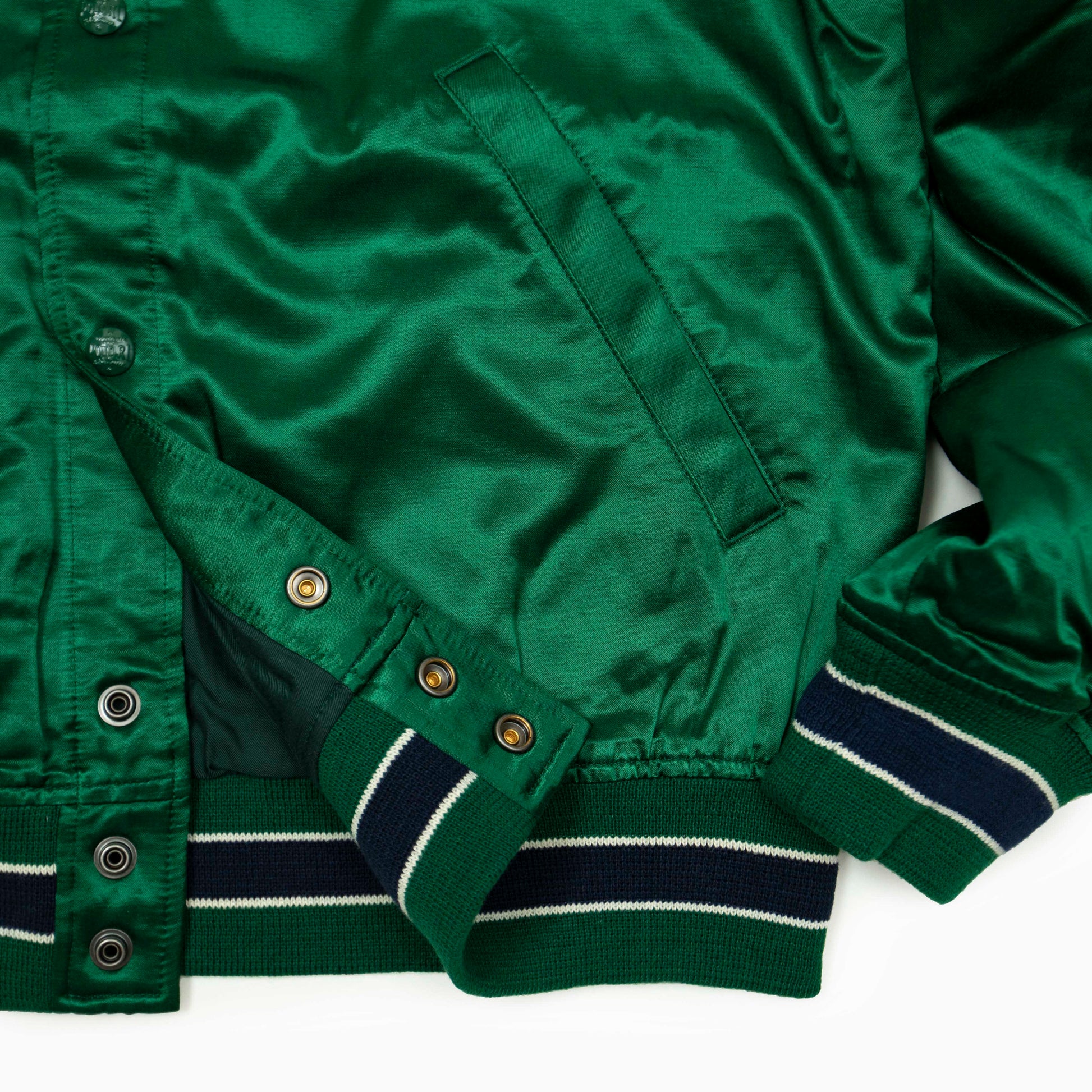 Polo Ralph Lauren satin Letterman Jacket