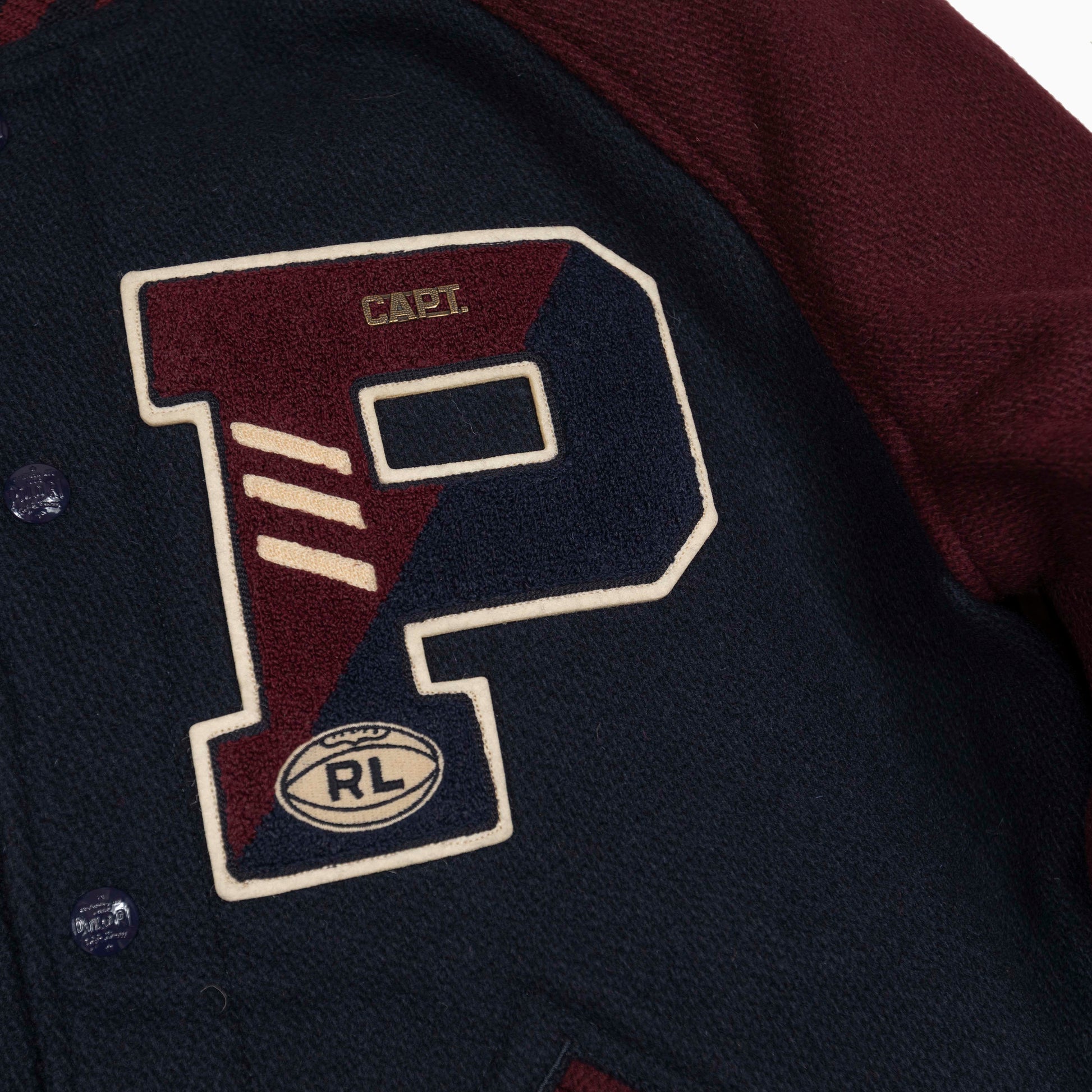 POLO RALPH LAUREN TOWN & COUNTRY VARSITY JACKET
