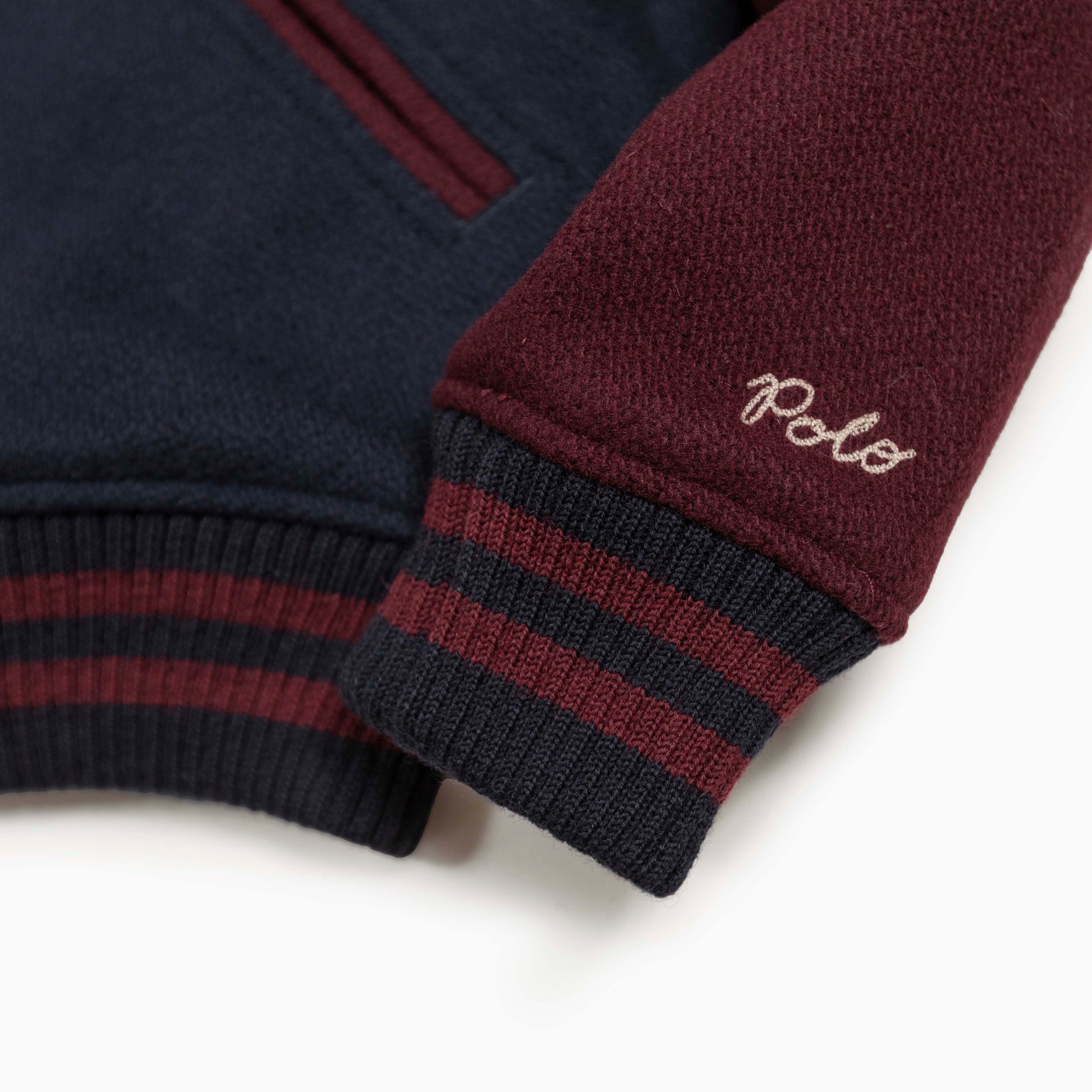 POLO RALPH LAUREN TOWN & COUNTRY VARSITY JACKET