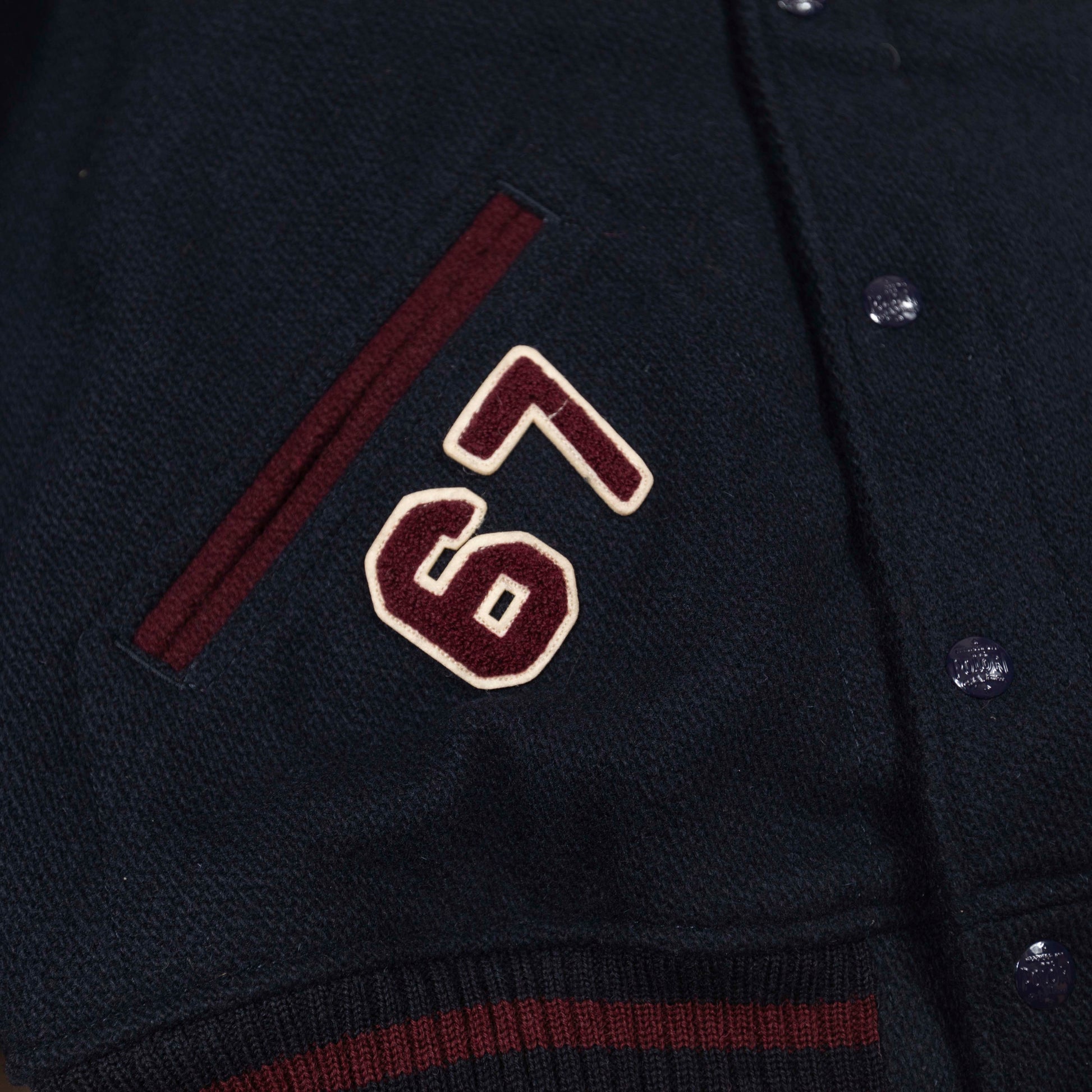 POLO RALPH LAUREN TOWN & COUNTRY VARSITY JACKET