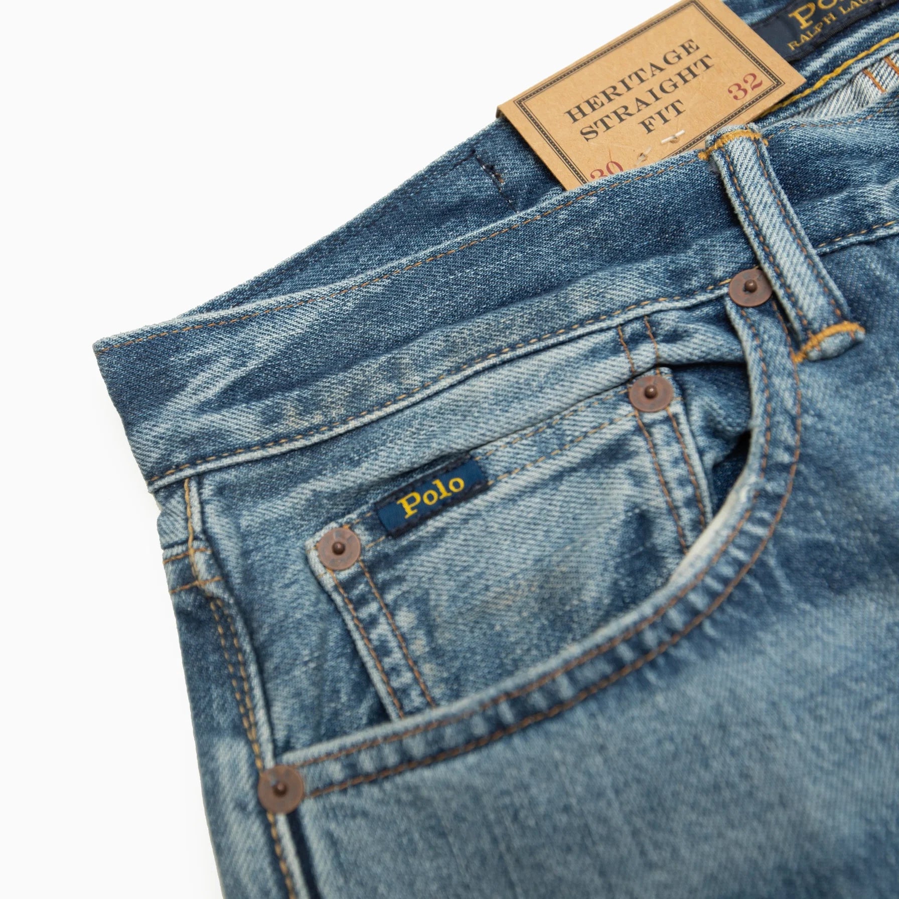 POLO RALPH LAUREN RL Authentic Straight Denim Pant