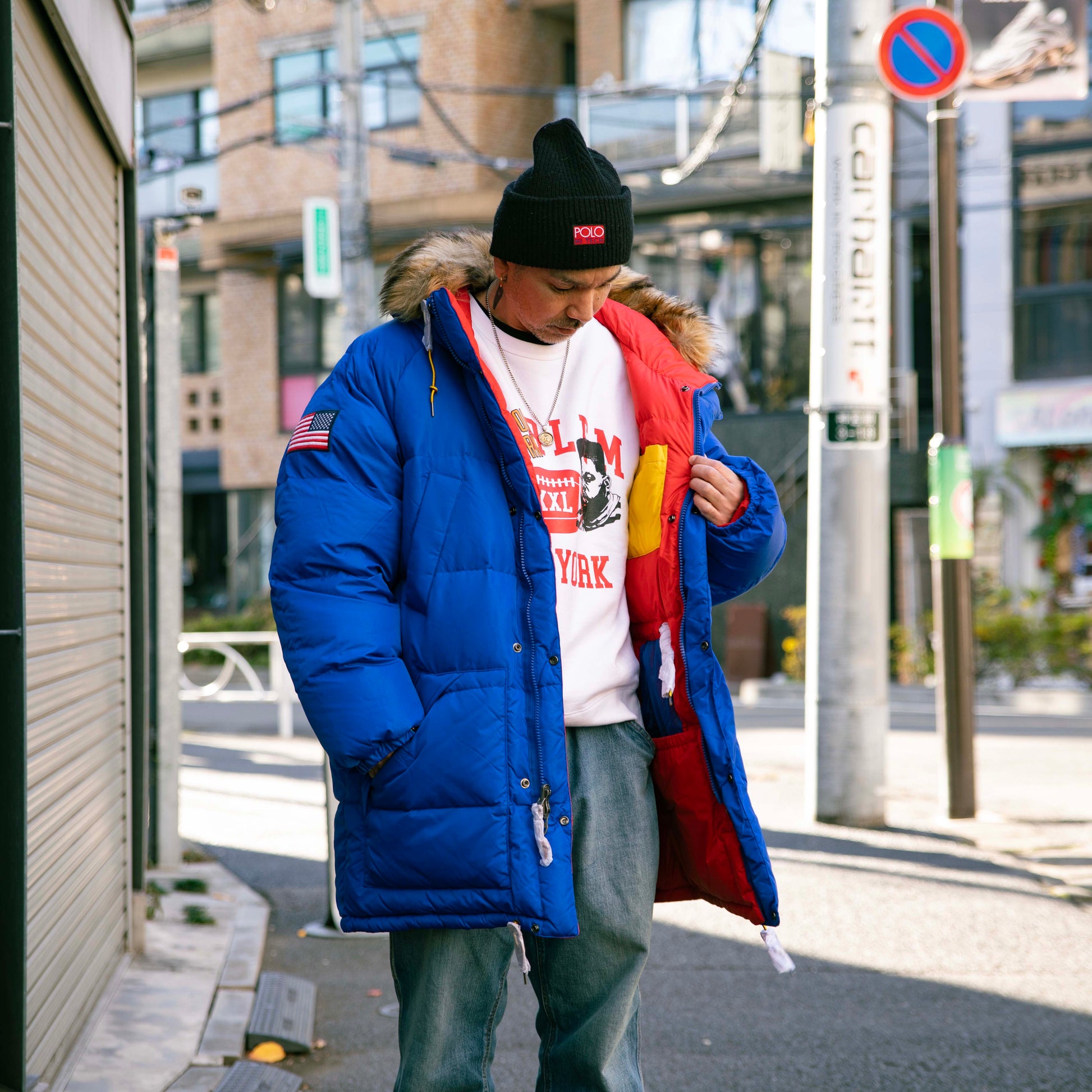 POLO RALPH LAUREN Down Coat/ reversible