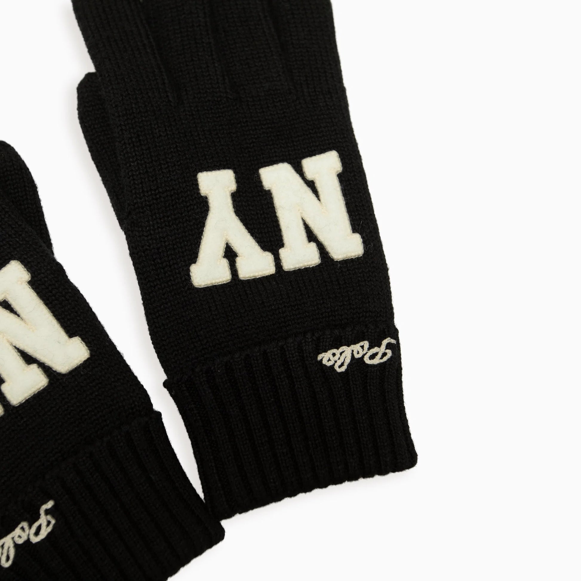 POLO RALPH LAUREN NY Logo Knit Gloves