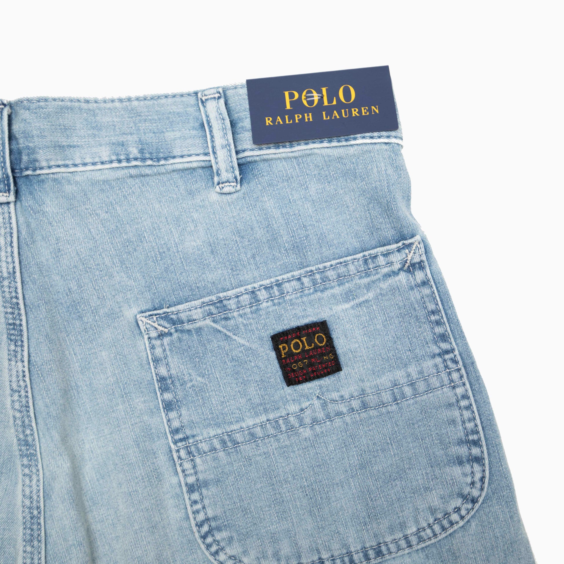 POLO RALPH LAUREN Cut-Off Denim Shorts