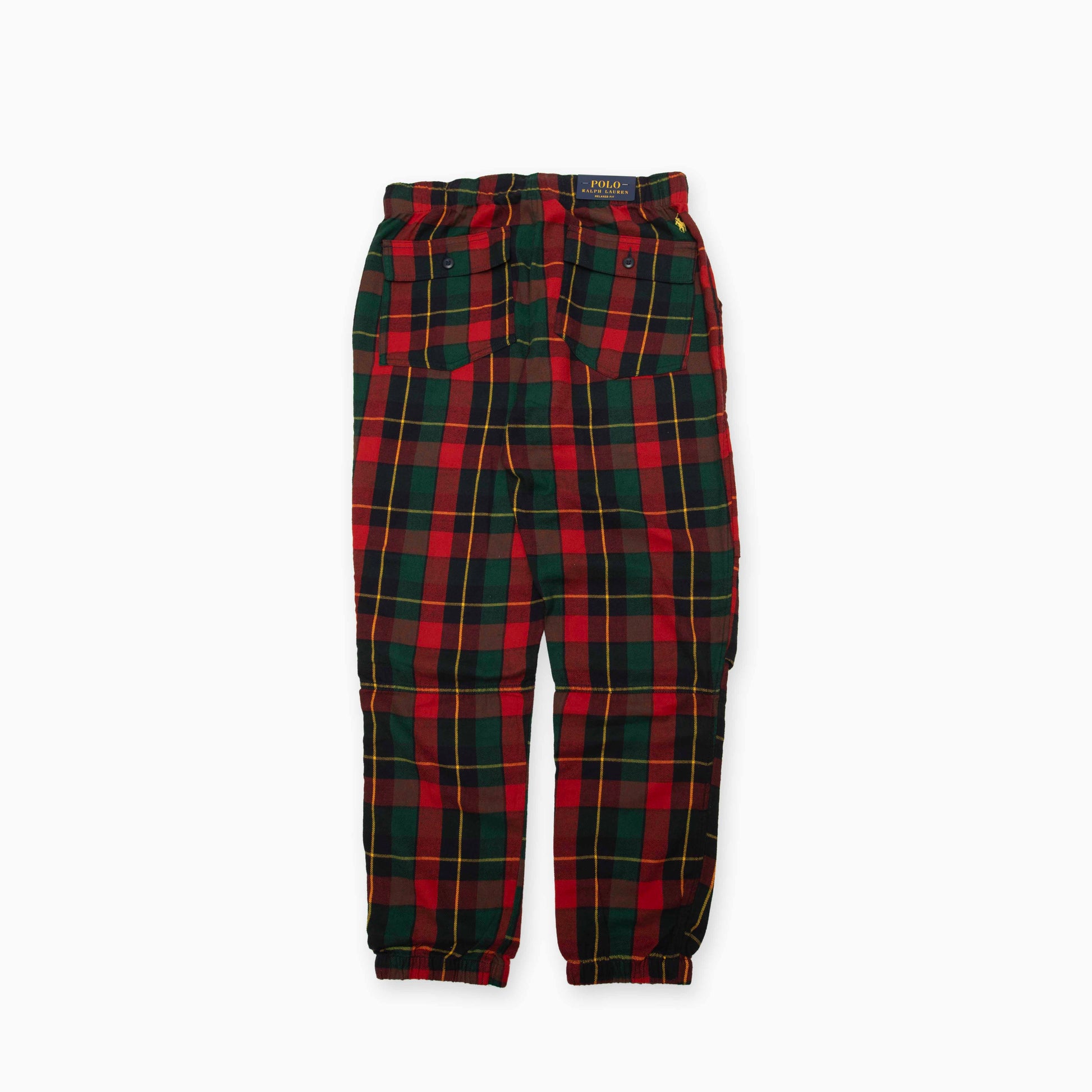 POLO RALPH LAUREN Tartan Check Drawstring Pants