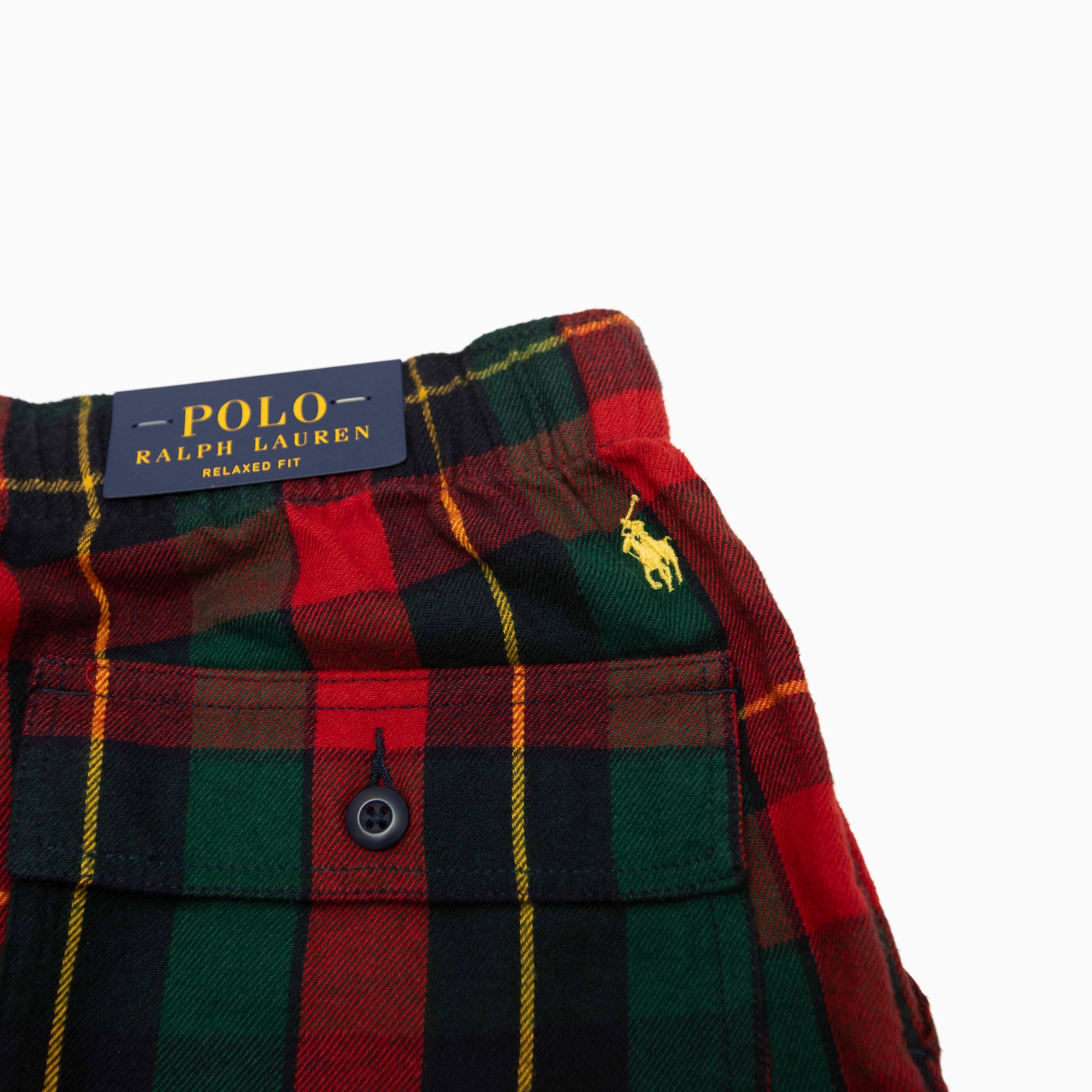 POLO RALPH LAUREN Tartan Check Drawstring Pants