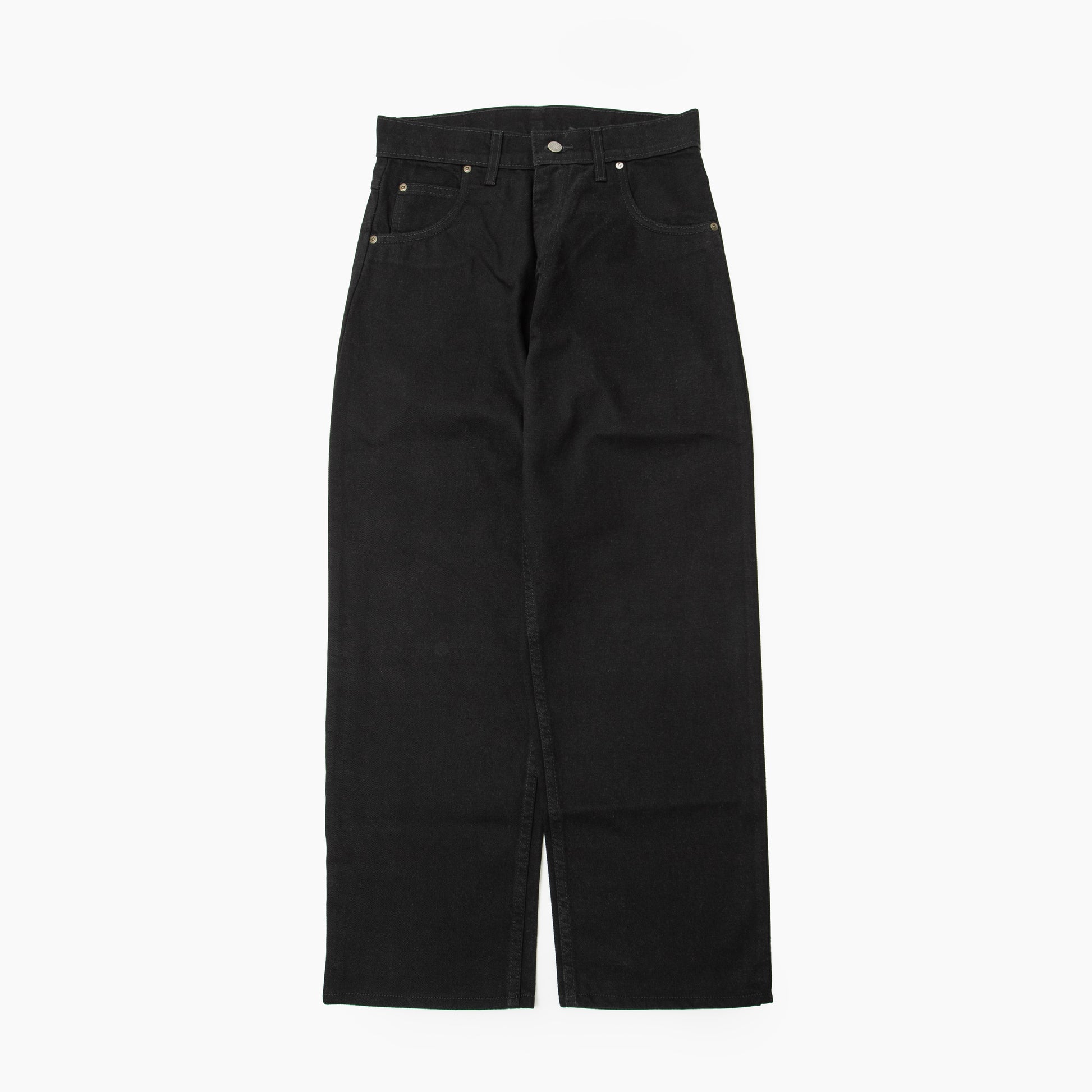 PRISON BLUES Relaxed Fit Jeans Rinsed Black
