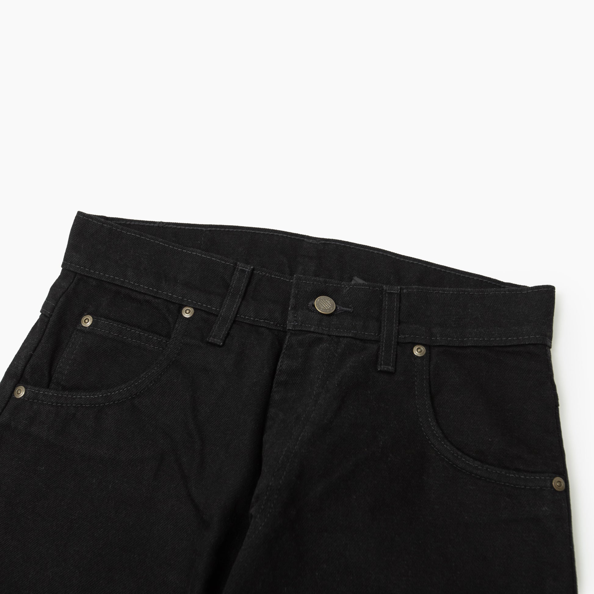 PRISON BLUES Relaxed Fit Jeans Rinsed Black