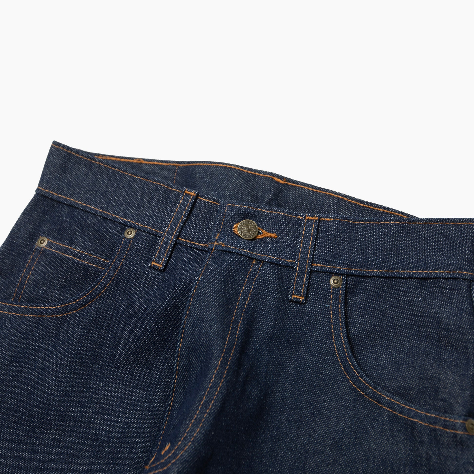 PRISON BLUES Relaxed Fit Jeans Rigid Blue