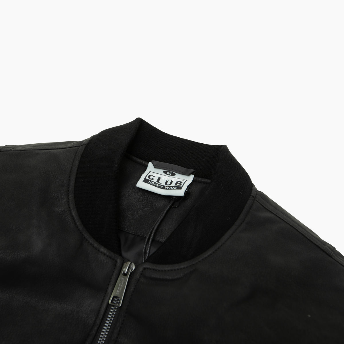 PRO CLUB HEAVY WEIGHT LEATHER BOMBER JACKET
