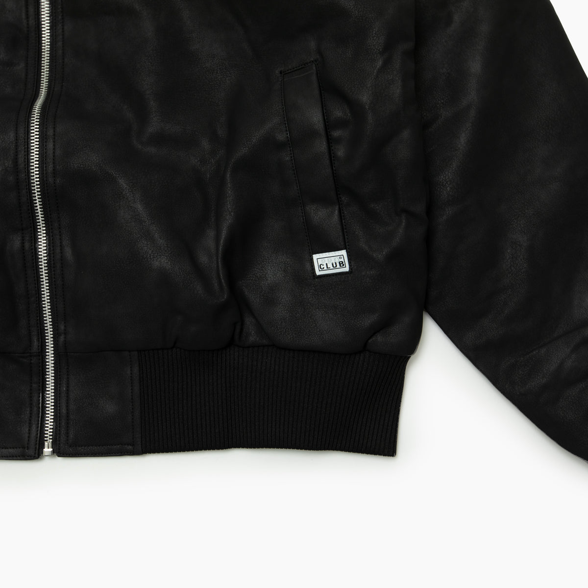 PRO CLUB HEAVY WEIGHT LEATHER ZIP HOOD