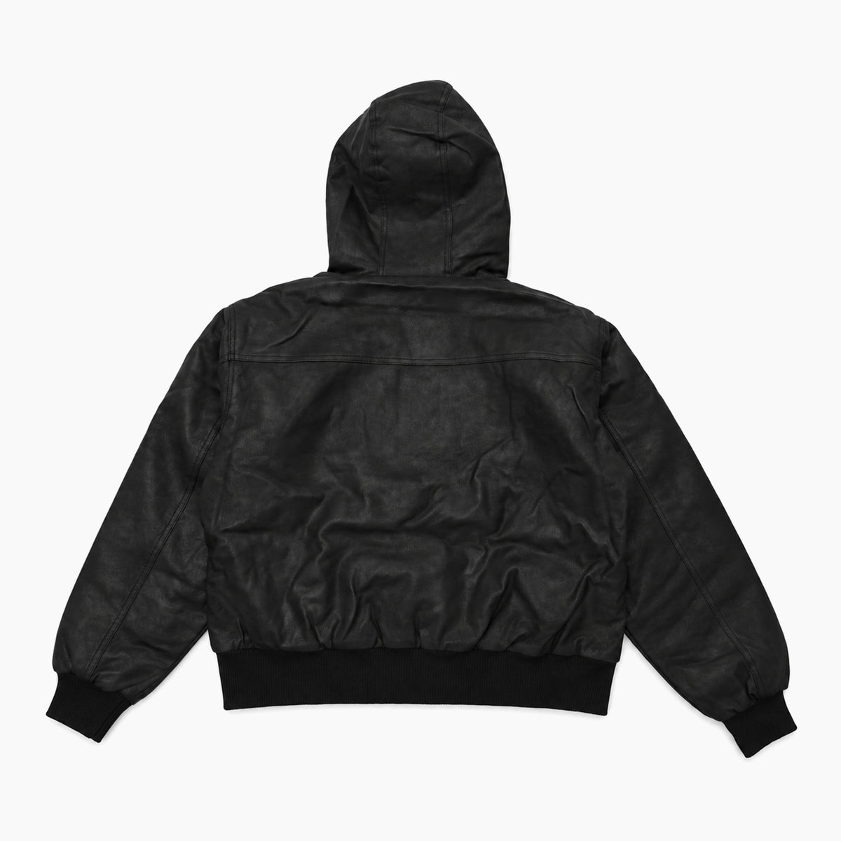 PRO CLUB HEAVY WEIGHT LEATHER ZIP HOOD