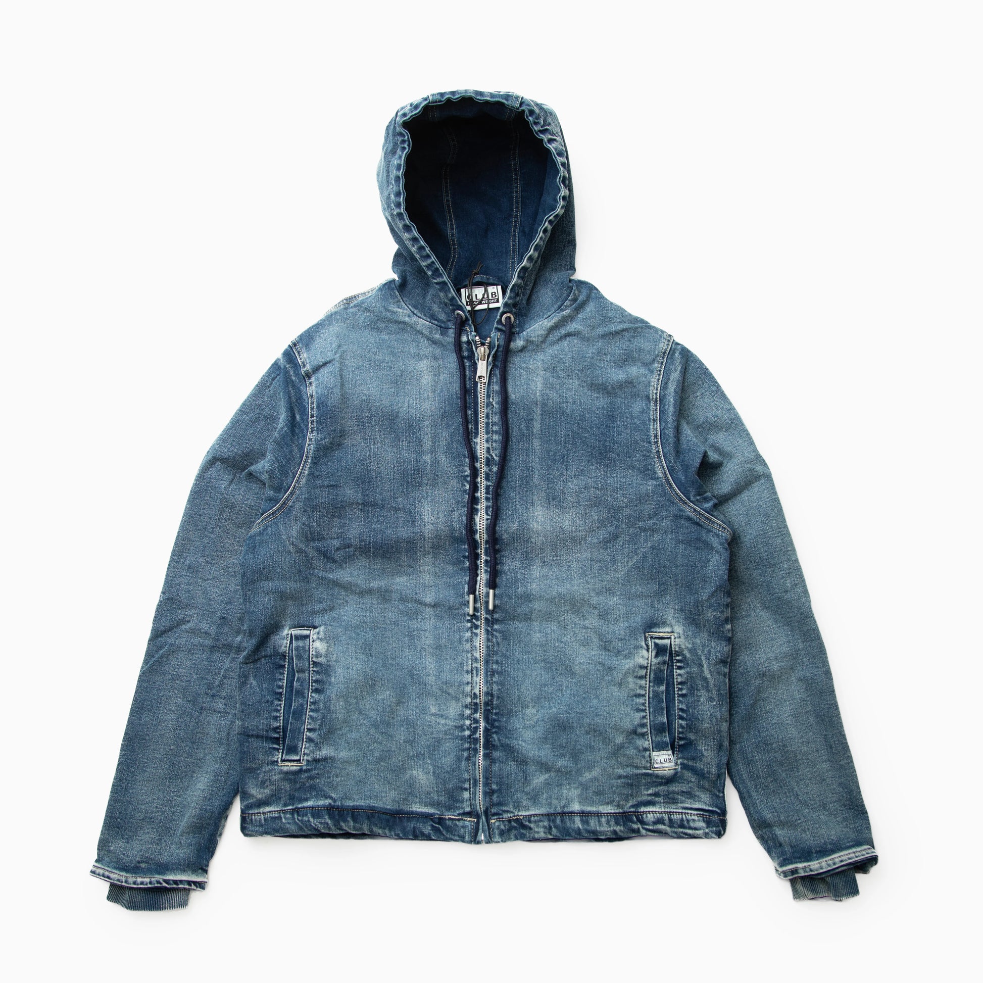 PRO CLUB Heavyweight Denim Zip-Up Jacket