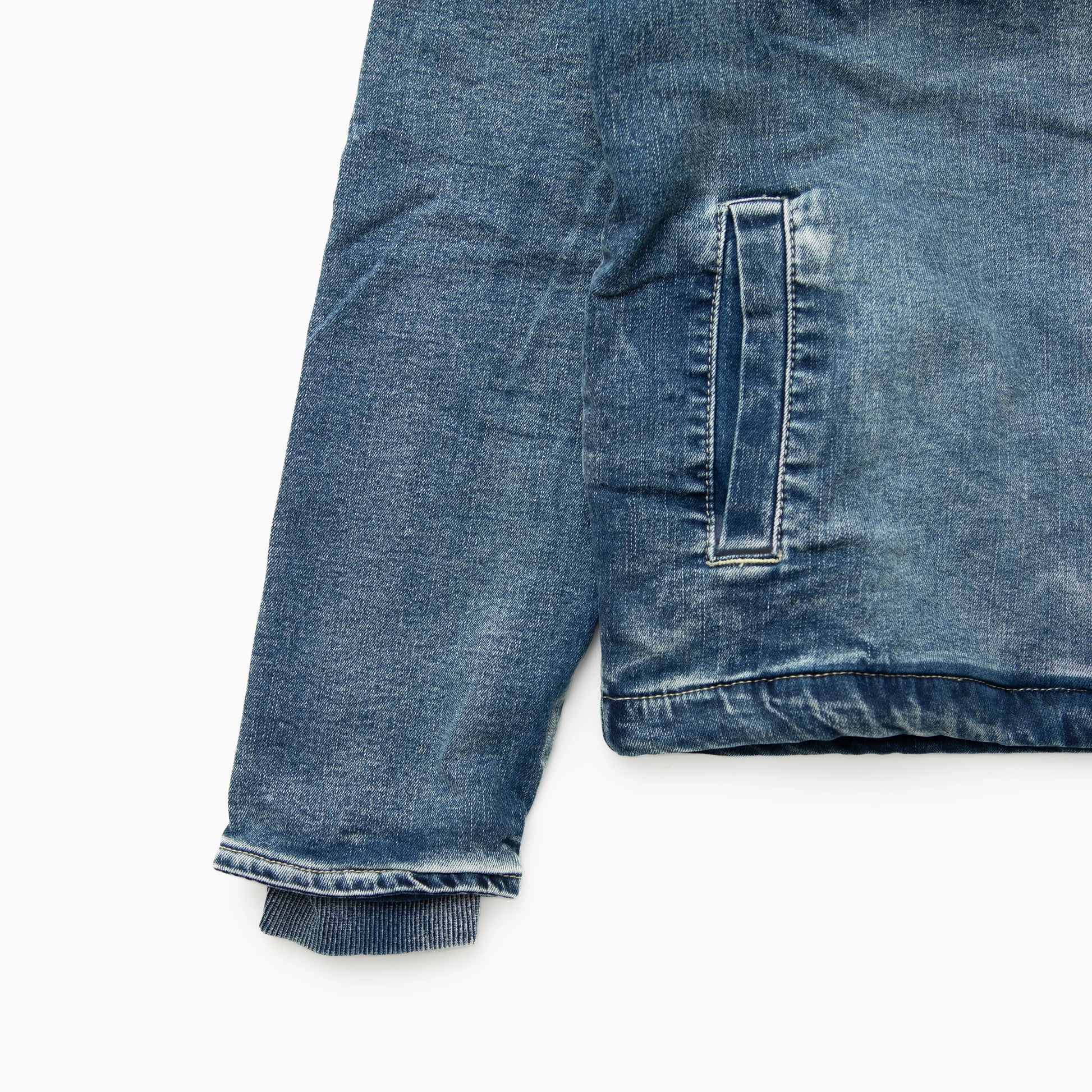 PRO CLUB Heavyweight Denim Zip-Up Jacket