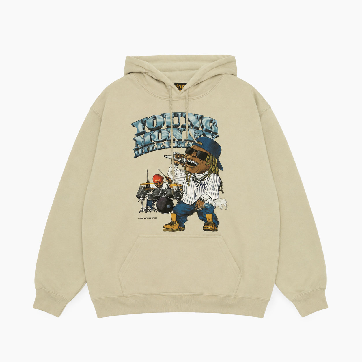 RAP ATTACK  " Fuckin' Jay × Rapattack "YMM" Hoodie