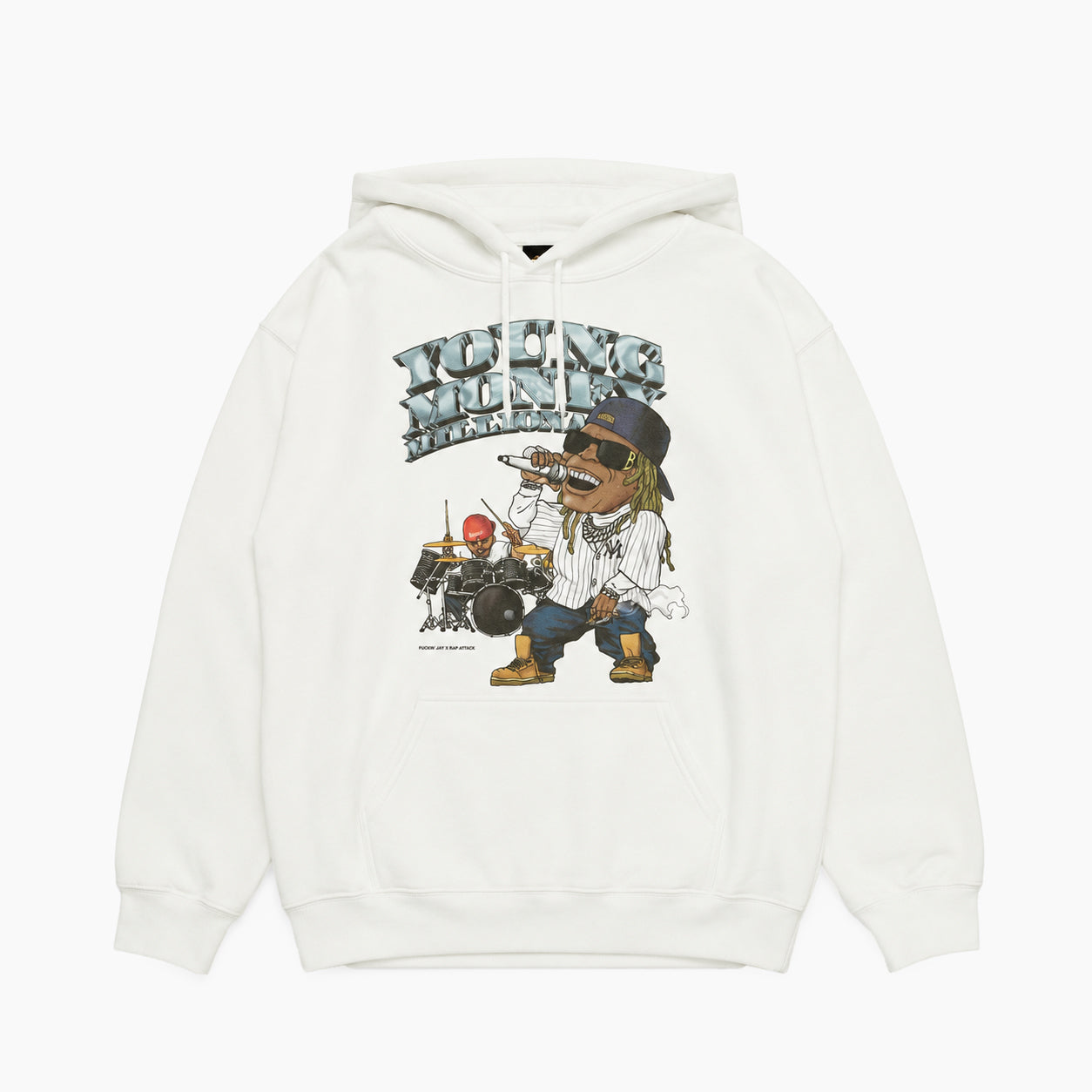 RAP ATTACK  " Fuckin' Jay × Rapattack "YMM" Hoodie