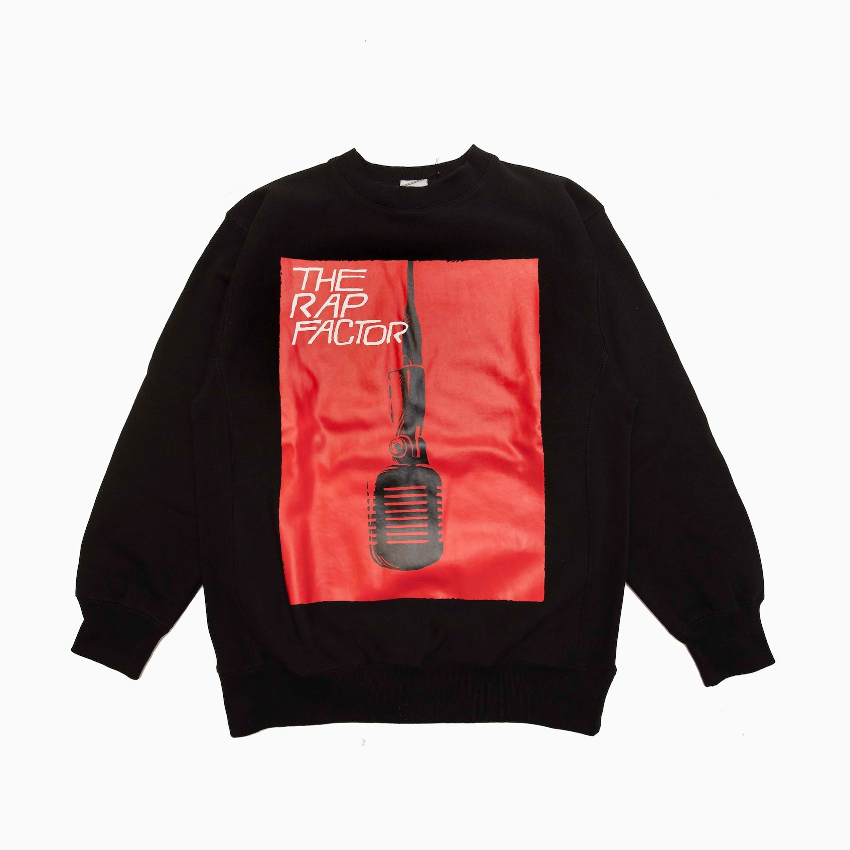 Rap ATTACK　" THE RAP FACTORY" CREWNECK