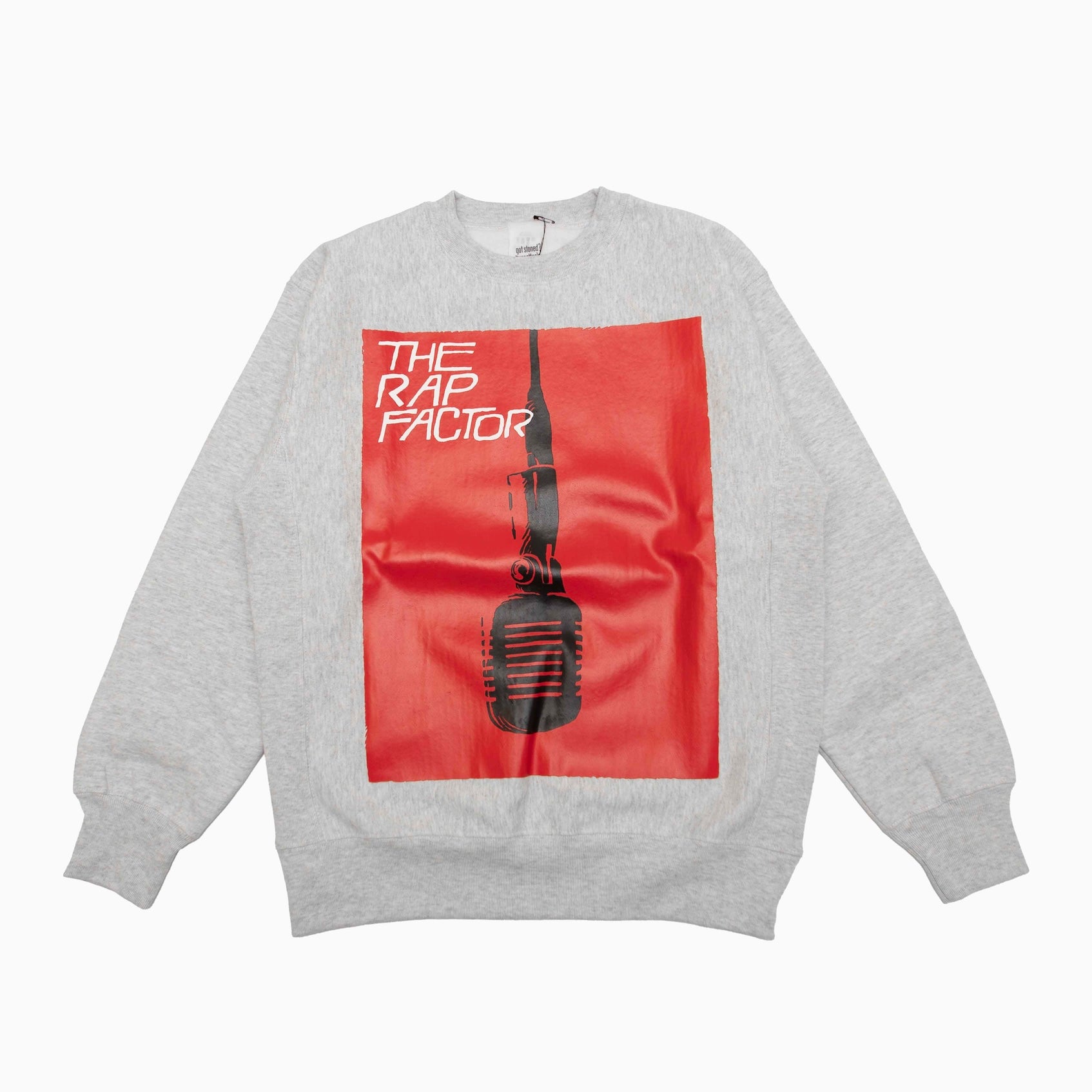Rap ATTACK　" THE RAP FACTORY" CREWNECK