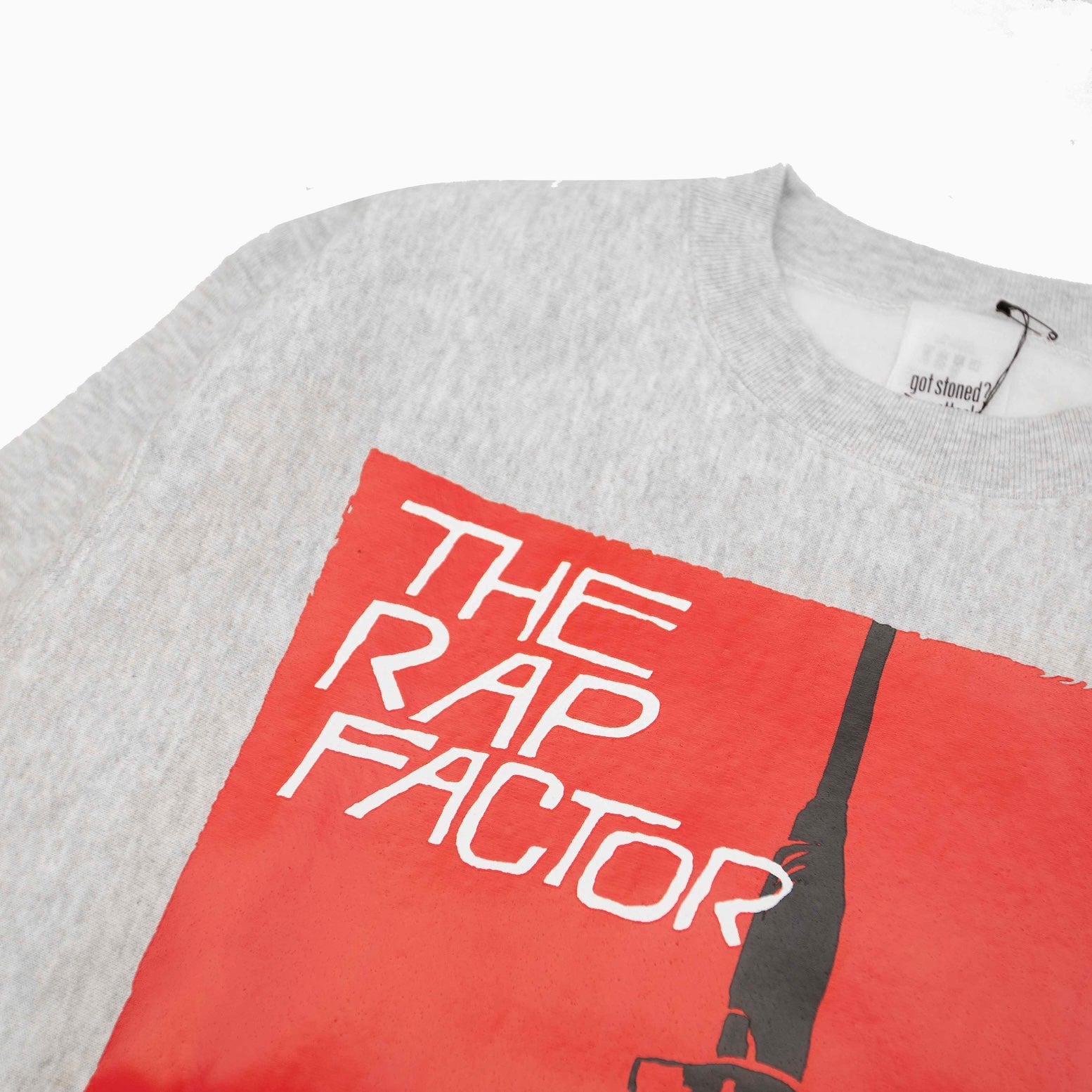 Rap ATTACK　" THE RAP FACTORY" CREWNECK