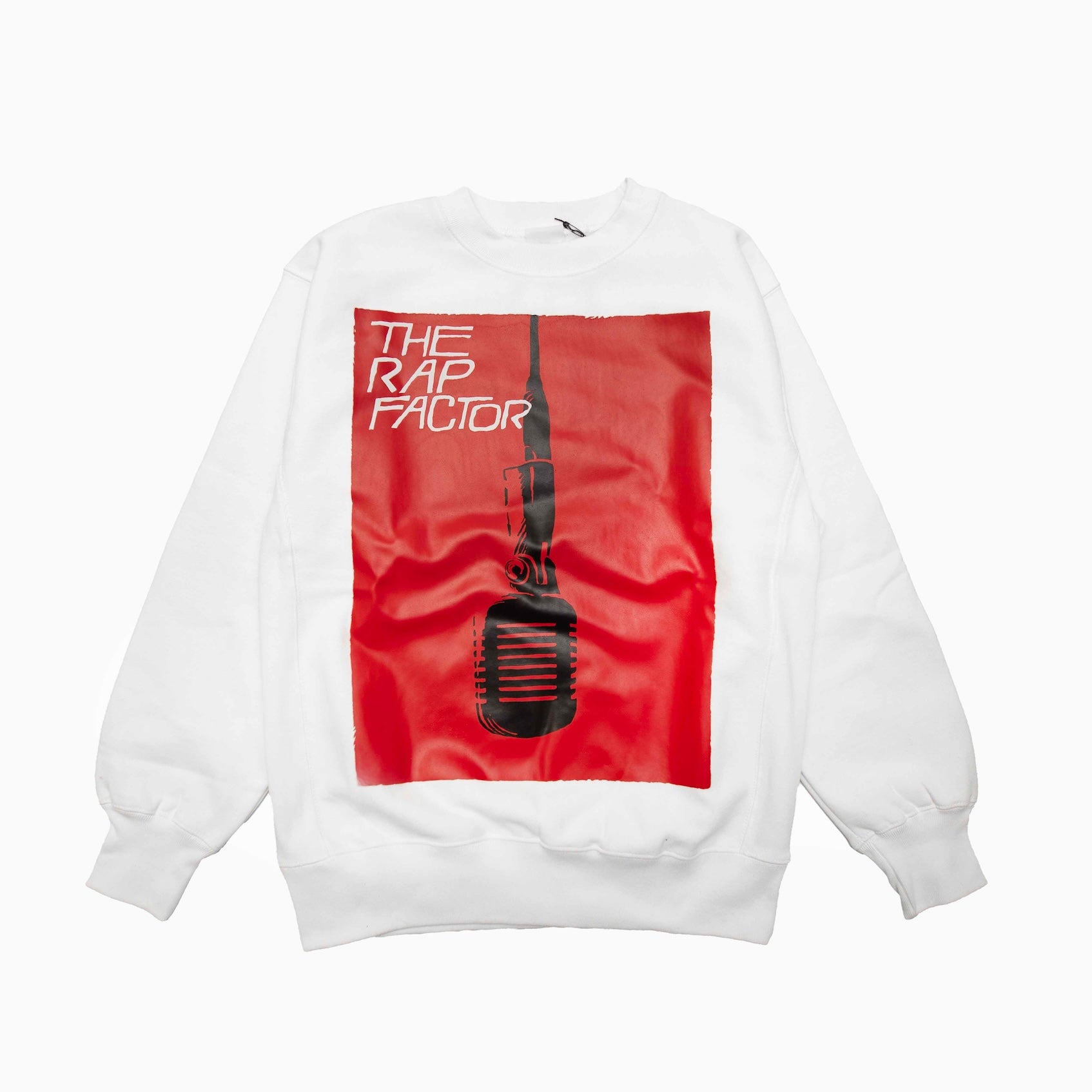 Rap ATTACK　" THE RAP FACTORY" CREWNECK