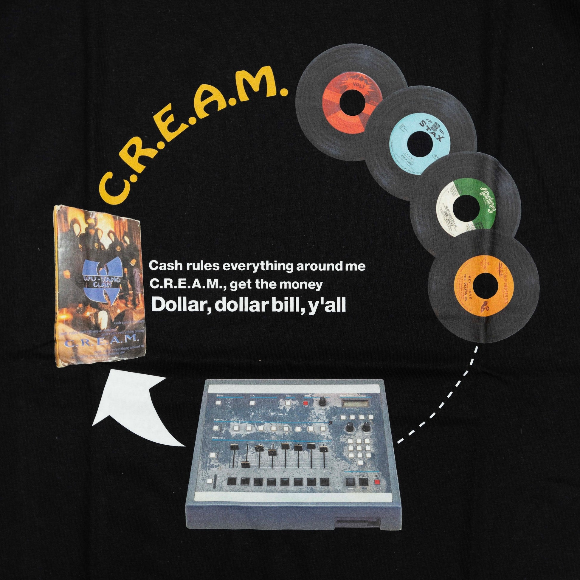 RAP ATTACK　C.R.E.A.M. Tee