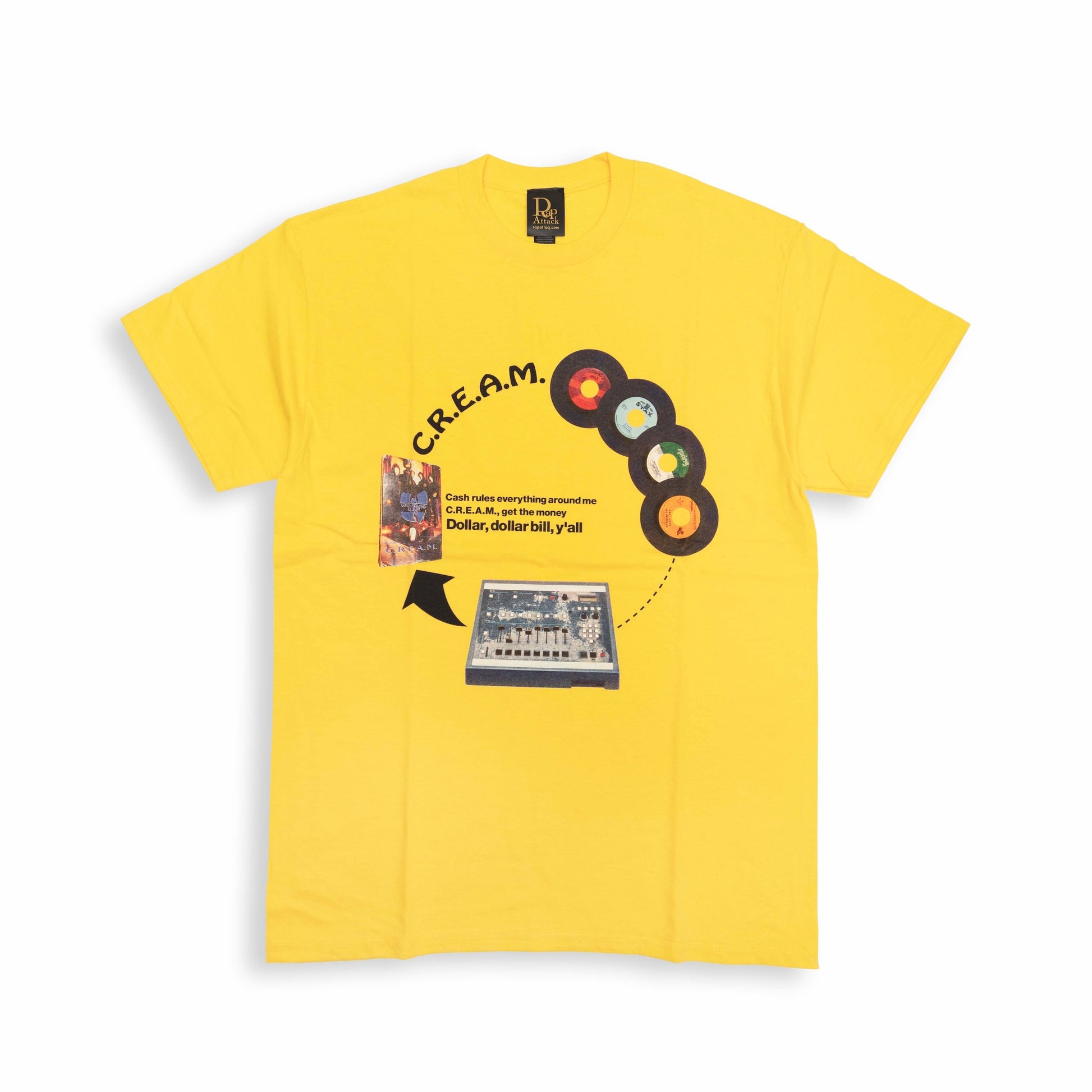 RAP ATTACK　C.R.E.A.M. Tee