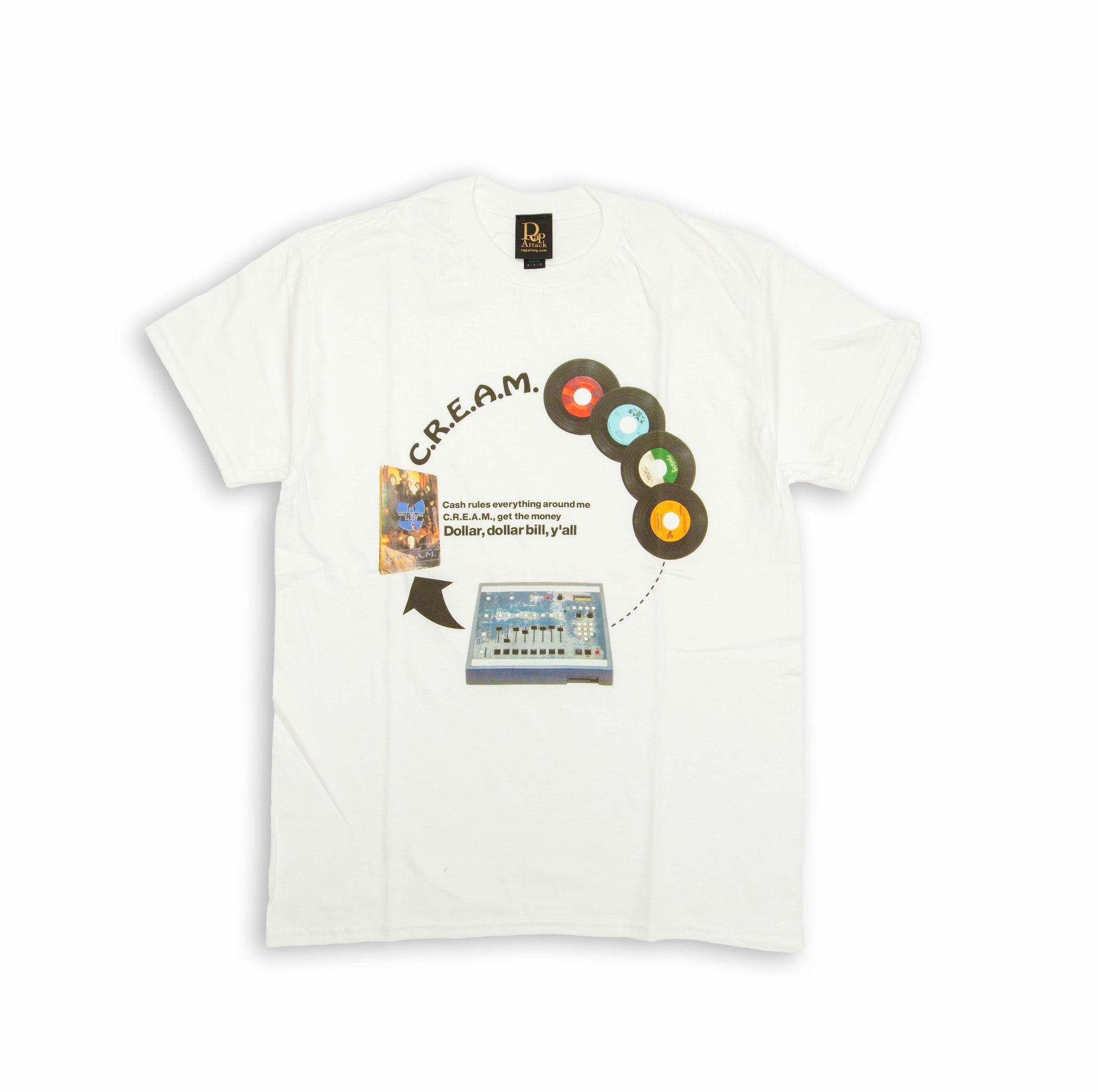 RAP ATTACK　C.R.E.A.M. Tee