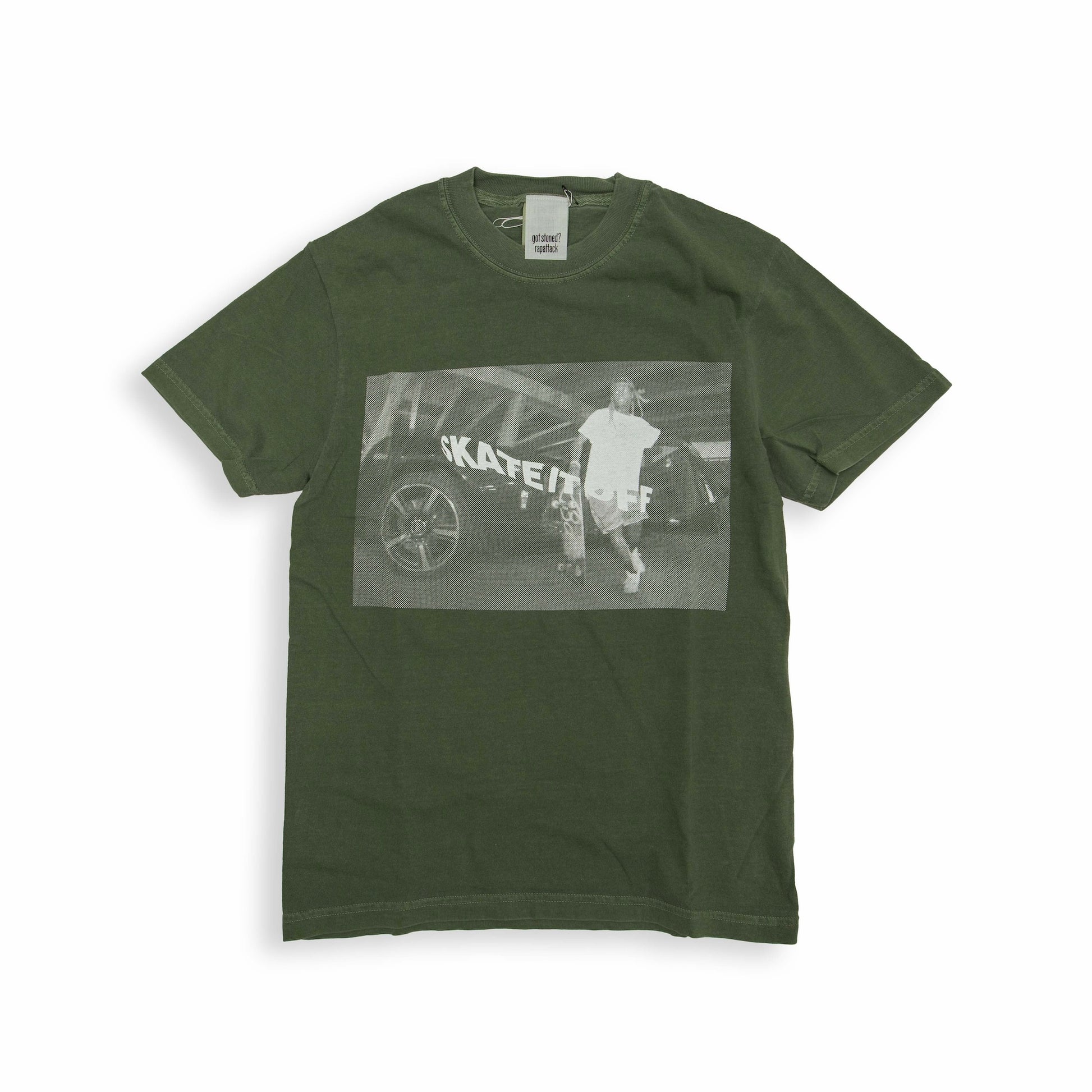 RAP ATTACK　Skate it Off pigment Tee