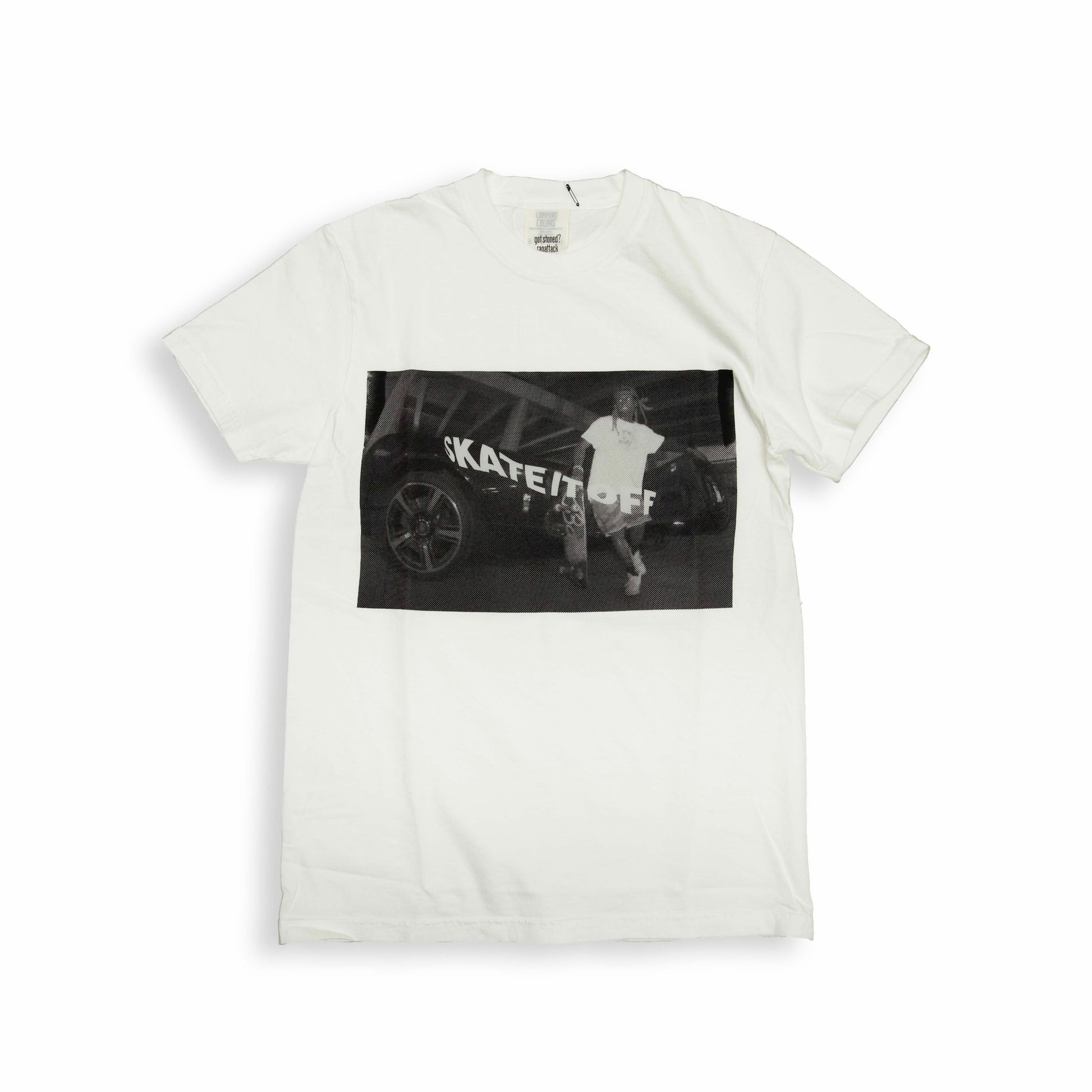 RAP ATTACK　Skate it Off pigment Tee