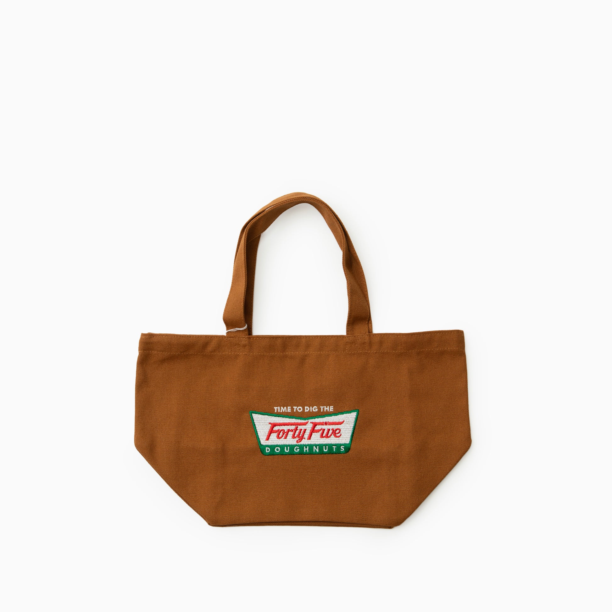 Rap Attack "Forty Five Doughnuts" Embroidery Heavy Canvas Lanch Bag