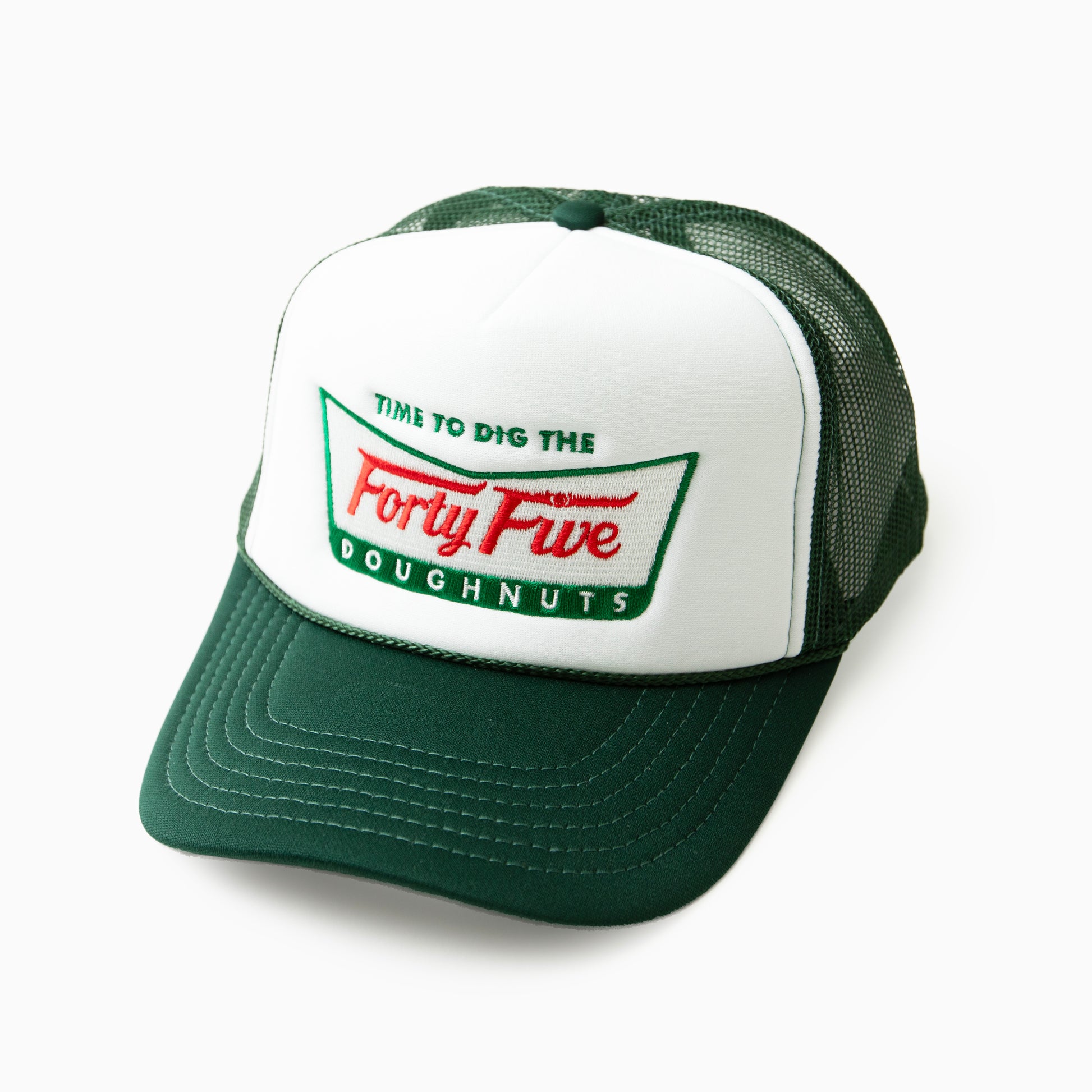 RAP ATTACK "Forty Five Doughnuts" Embroidery Mesh Cap