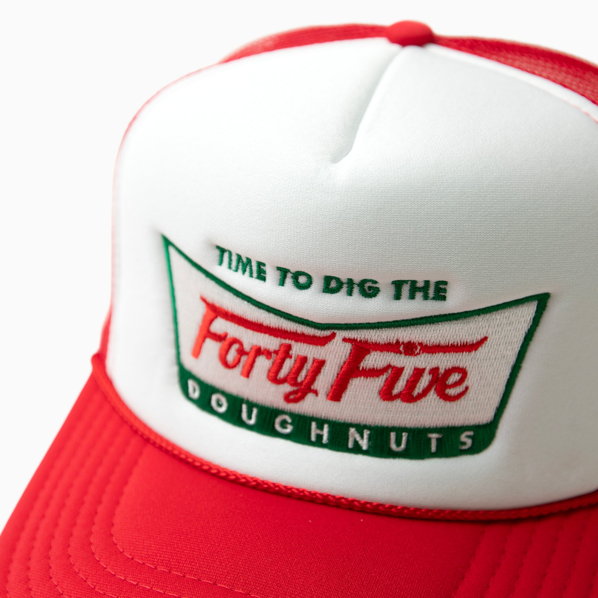 RAP ATTACK "Forty Five Doughnuts" Embroidery Mesh Cap