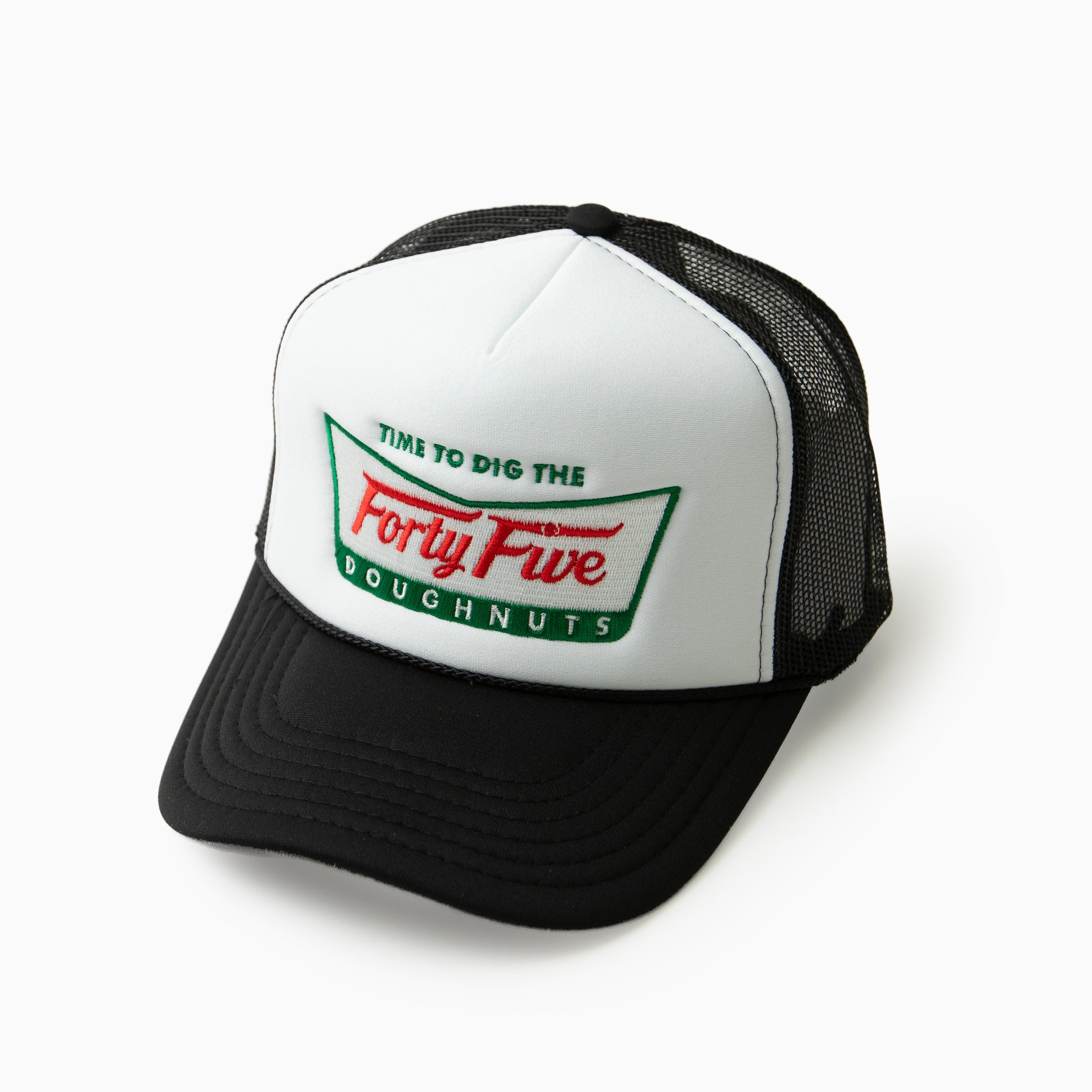 RAP ATTACK "Forty Five Doughnuts" Embroidery Mesh Cap