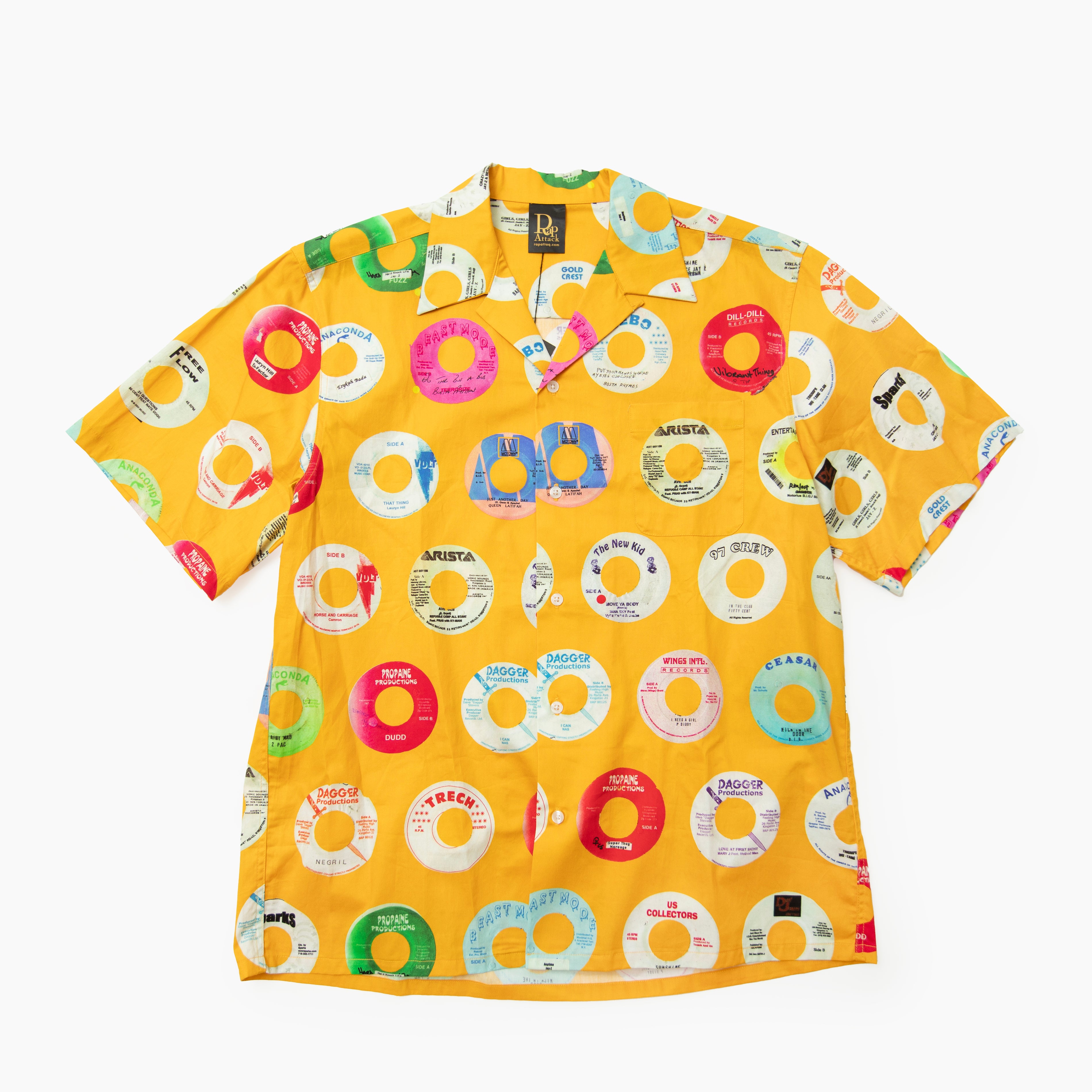 RAP ATTACK DJ KOCO Bootleg Rap 45s Half Sleeve Shirt