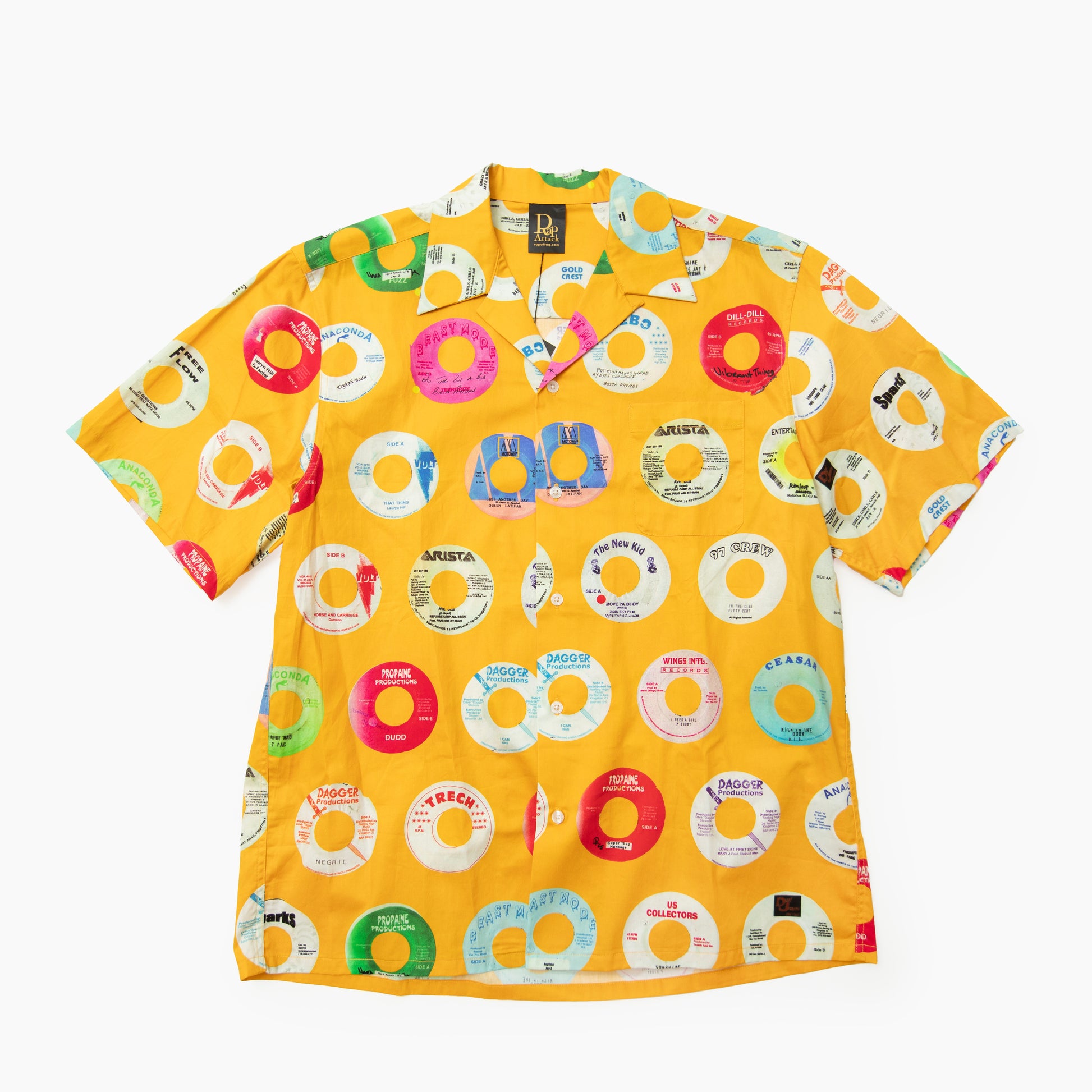 RAP ATTACK DJ KOCO Bootleg Rap 45s Half Sleeve Shirt