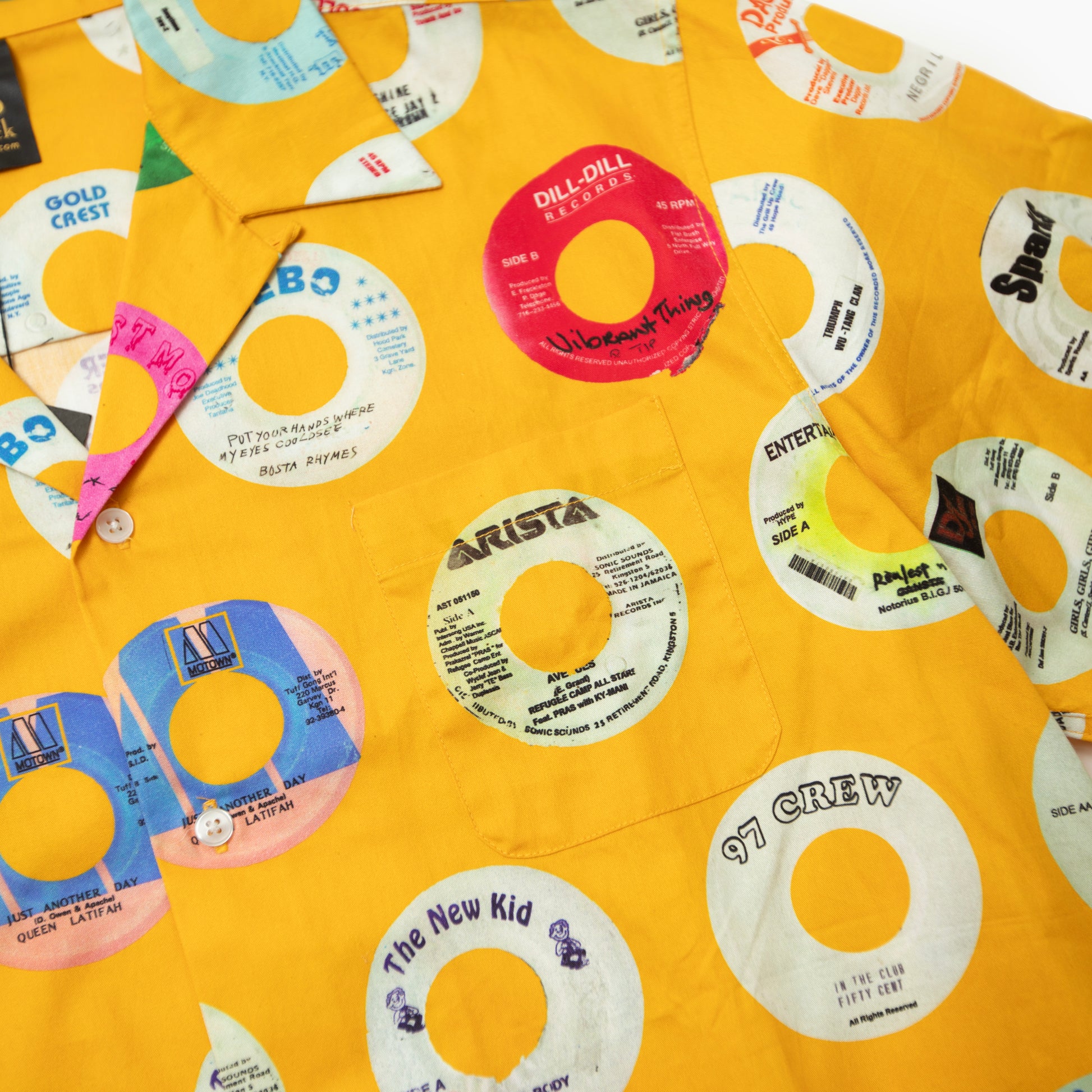 RAP ATTACK DJ KOCO Bootleg Rap 45s Half Sleeve Shirt