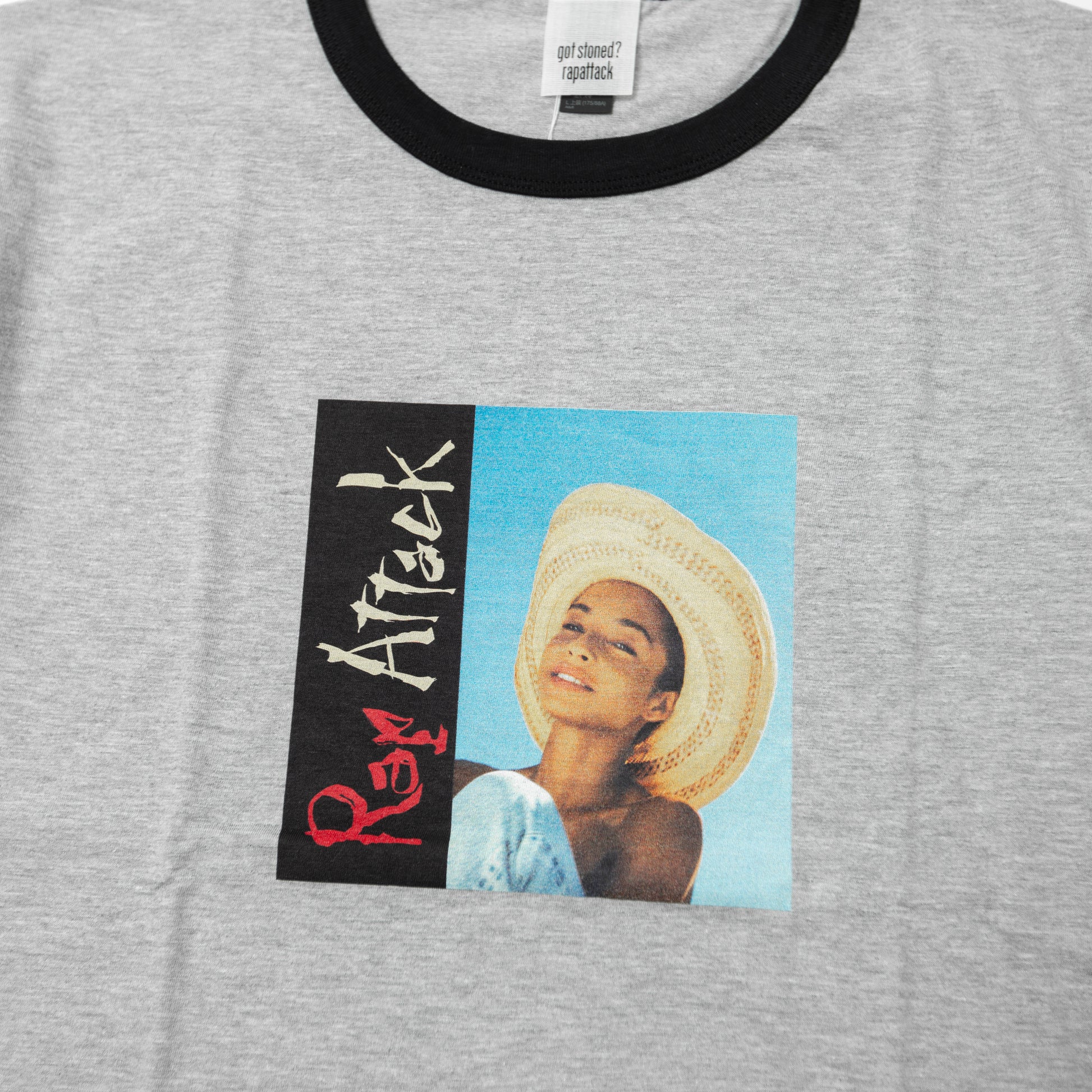 RAP ATTACK "Paradise" Tee  リンガーTEE